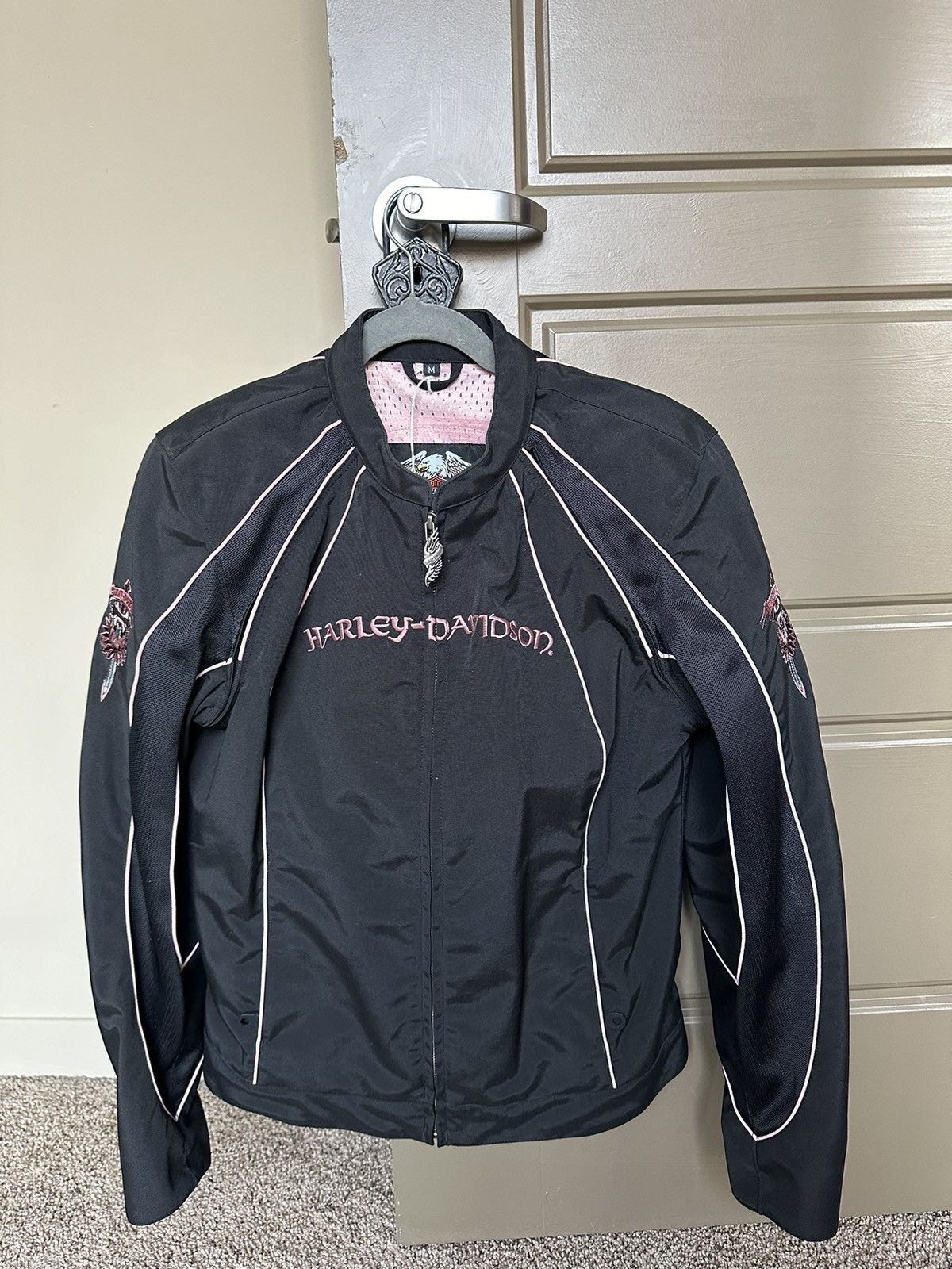 harley davidson lotus biker jacket