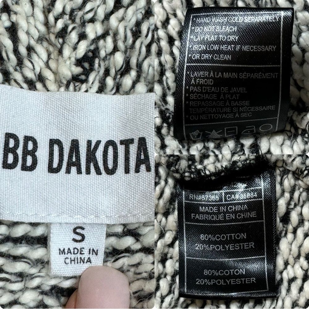 BB Dakota BB Dakota Chevron Cardigan Edie Sweater Size S / US 4 / IT 40 - 4 Thumbnail