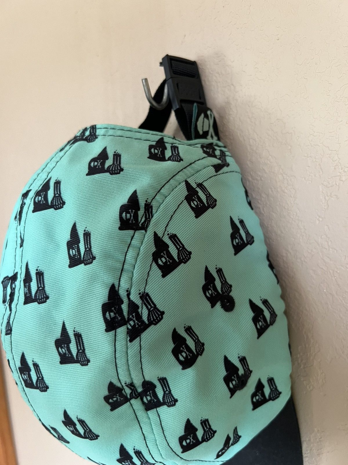 Johnny Cupcakes Johnny Cupcakes Five Panel Hat - Green and Black Size ONE SIZE - 3 Thumbnail