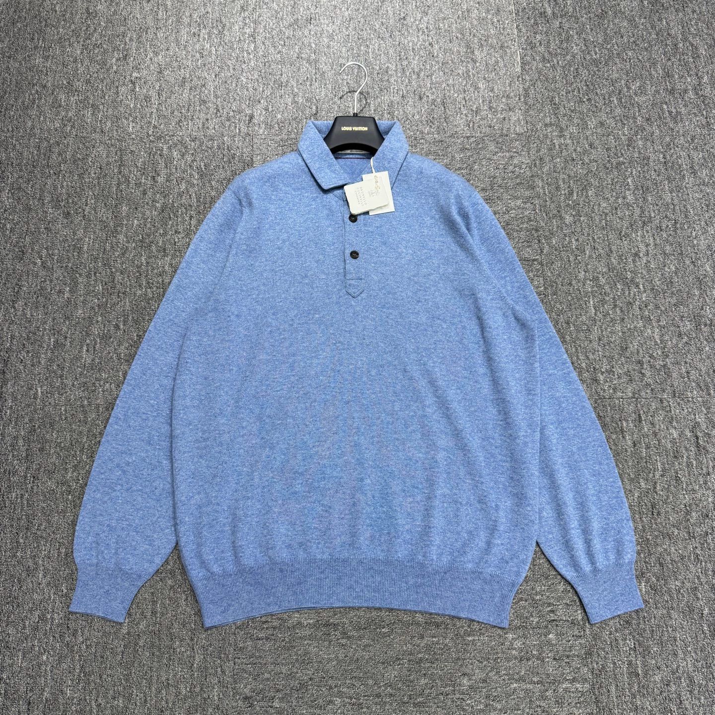 Brunello Cucinelli BRUNELLO CUCINELLI Cashmere Knit Sweater Size 58 Size US XXL / EU 58 / 5 - 1 Thumbnail