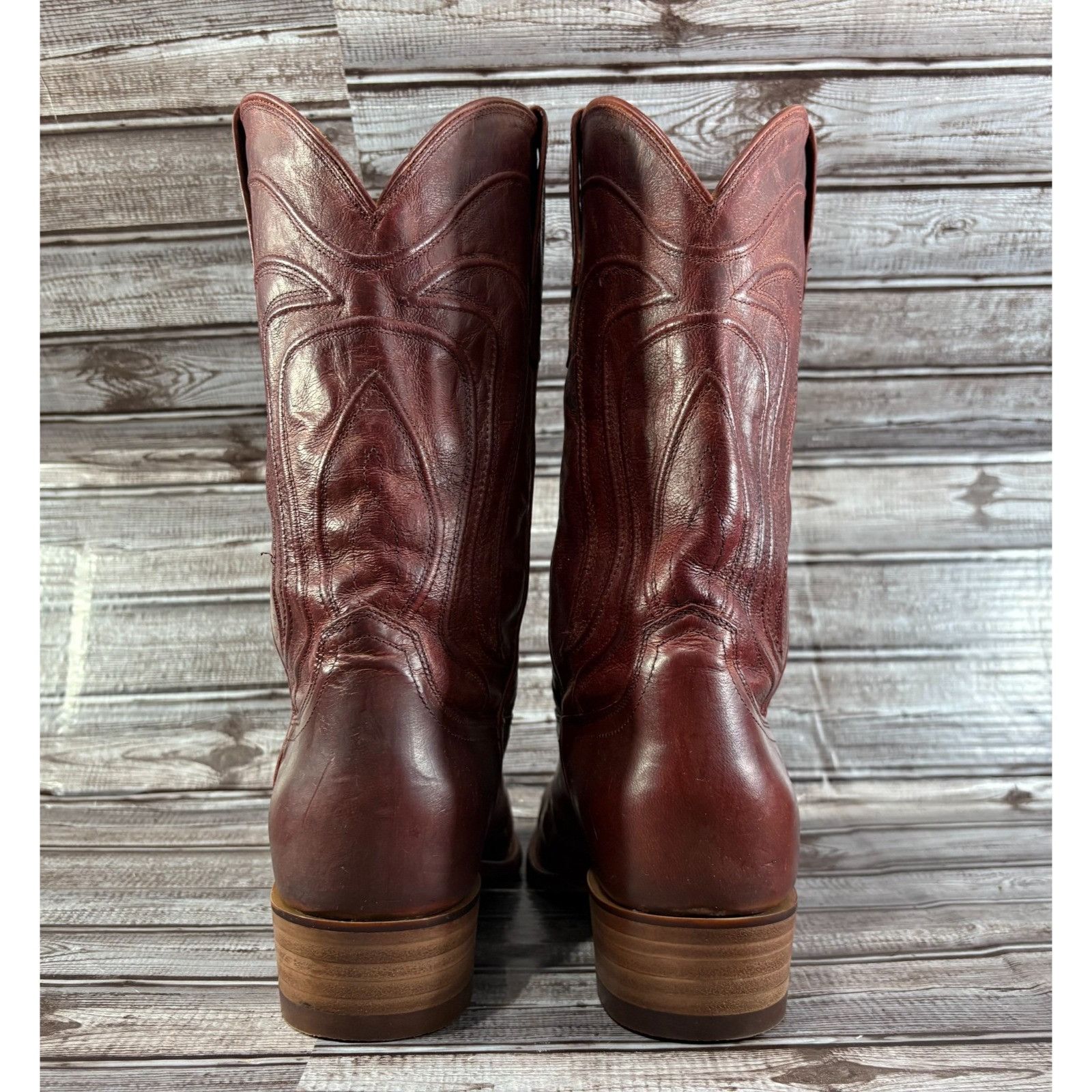 Tecovas Tecovas The Cartwright Cowboy Boots Size 13 D color reddish- Size US 13 / EU 46 - 3 Thumbnail