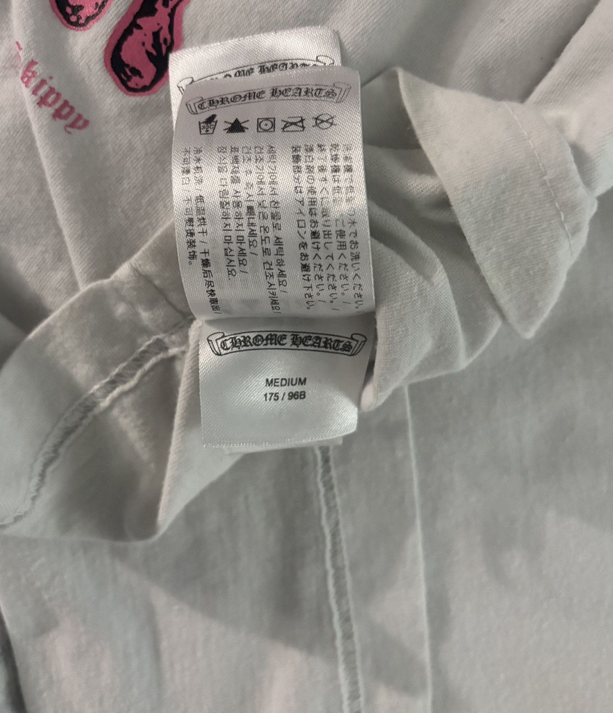 Chrome Hearts Chrome Hearts FOTI White Long Sleeve Size US M / EU 48-50 / 2 - 10 Thumbnail
