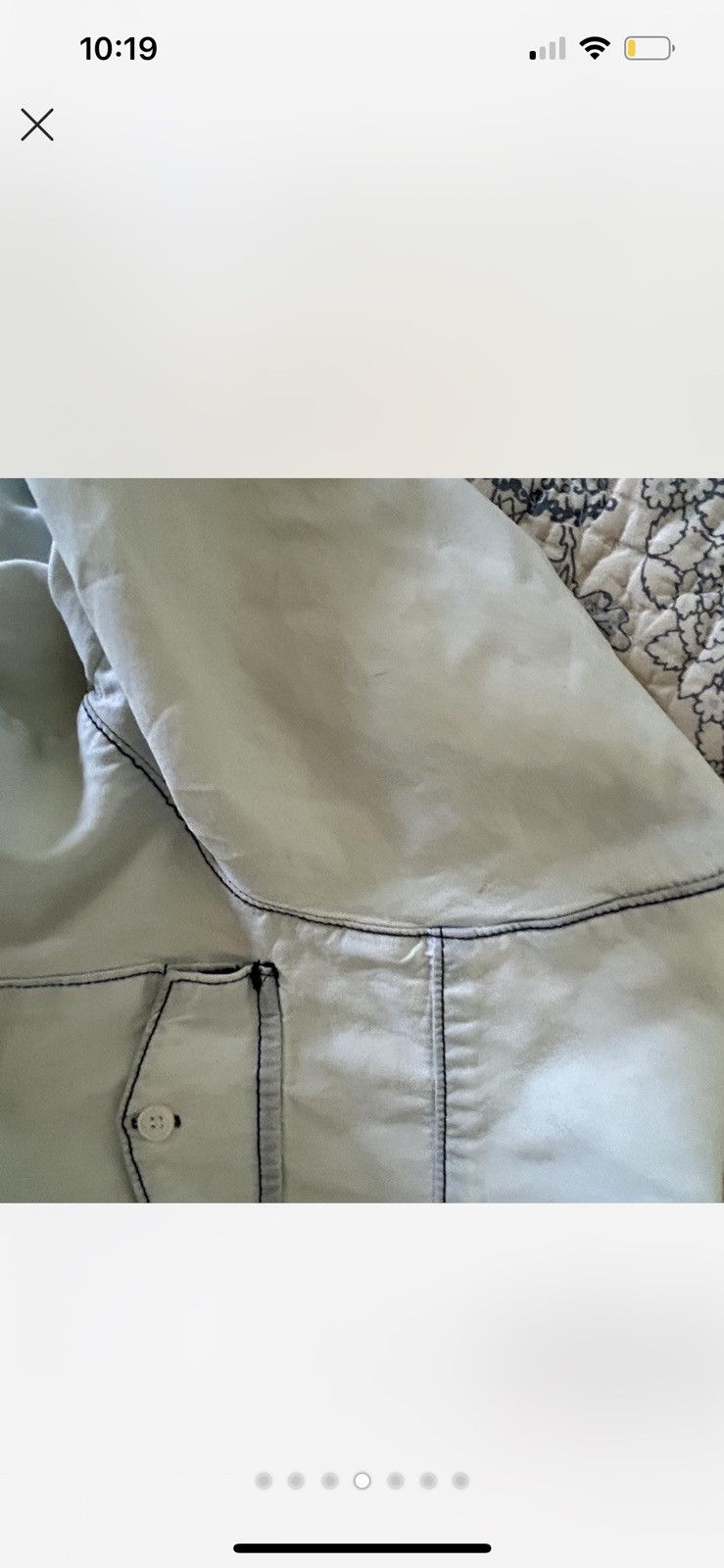 Current/Elliot CURRENT ELLIOT Light Blue Faded Long Button Up Size 1 Size S / US 4 / IT 40 - 4 Thumbnail