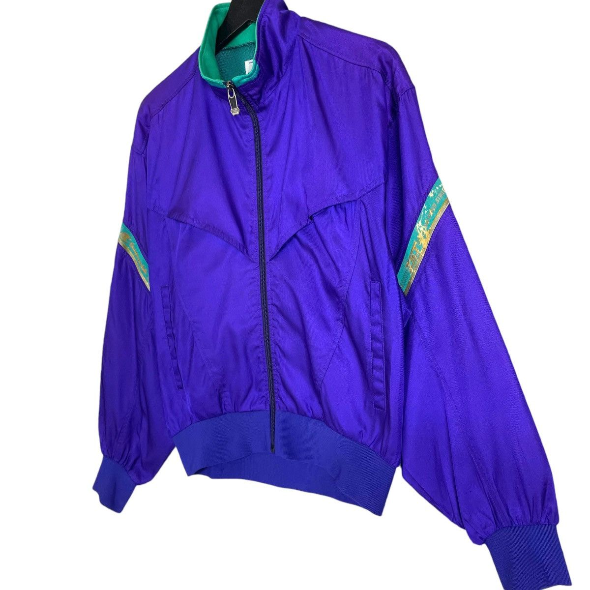 Champion Vintage 90s Champion Windbreaker Jacket Full Zipp Sportwear Size US L / EU 52-54 / 3 - 3 Thumbnail