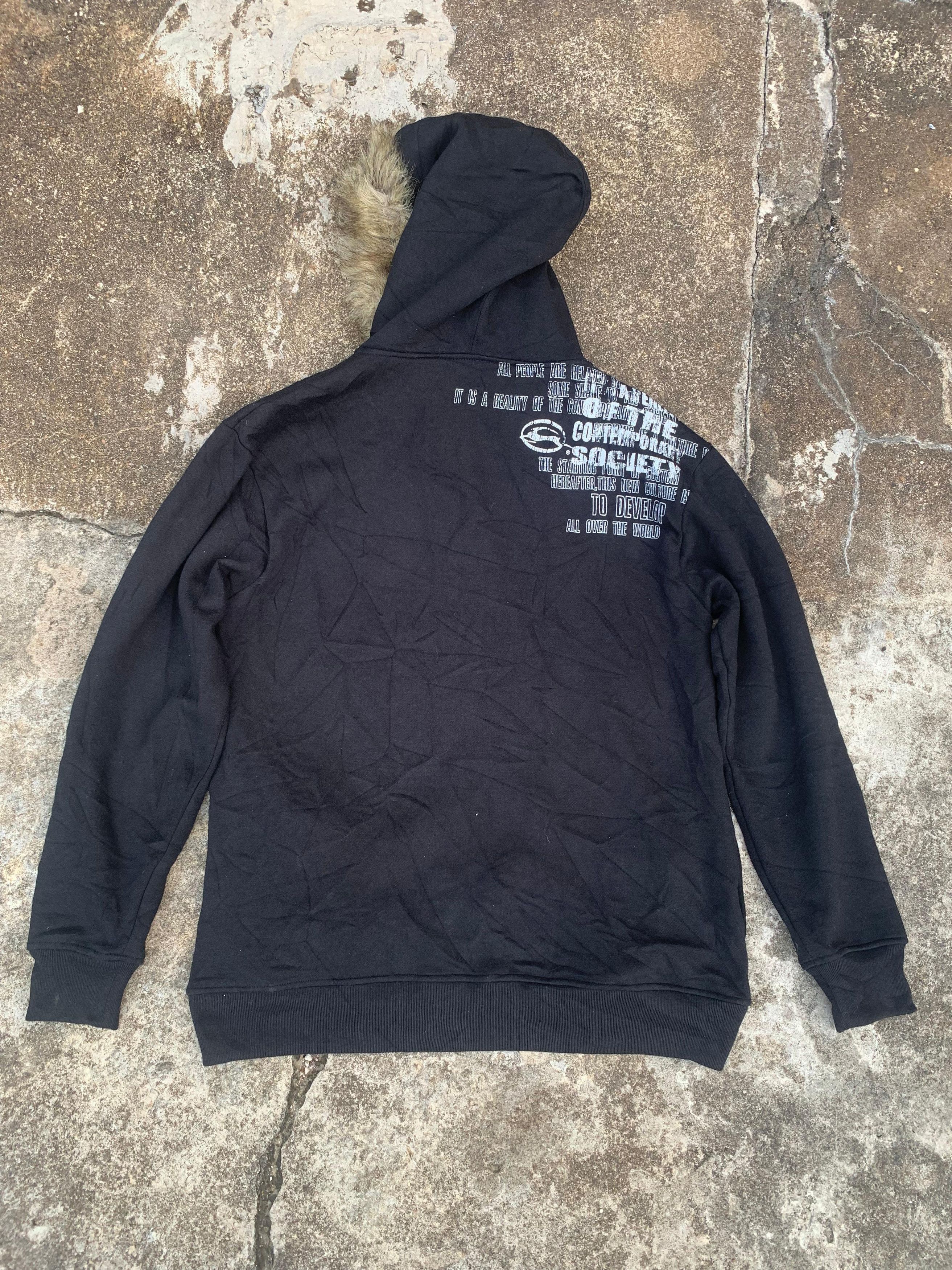 If Six Was Nine × Japanese Brand × Seditionaries Vtg Impala poem fur Zip Hoodie if six was nine style Size US L / EU 52-54 / 3 - 2 Thumbnail