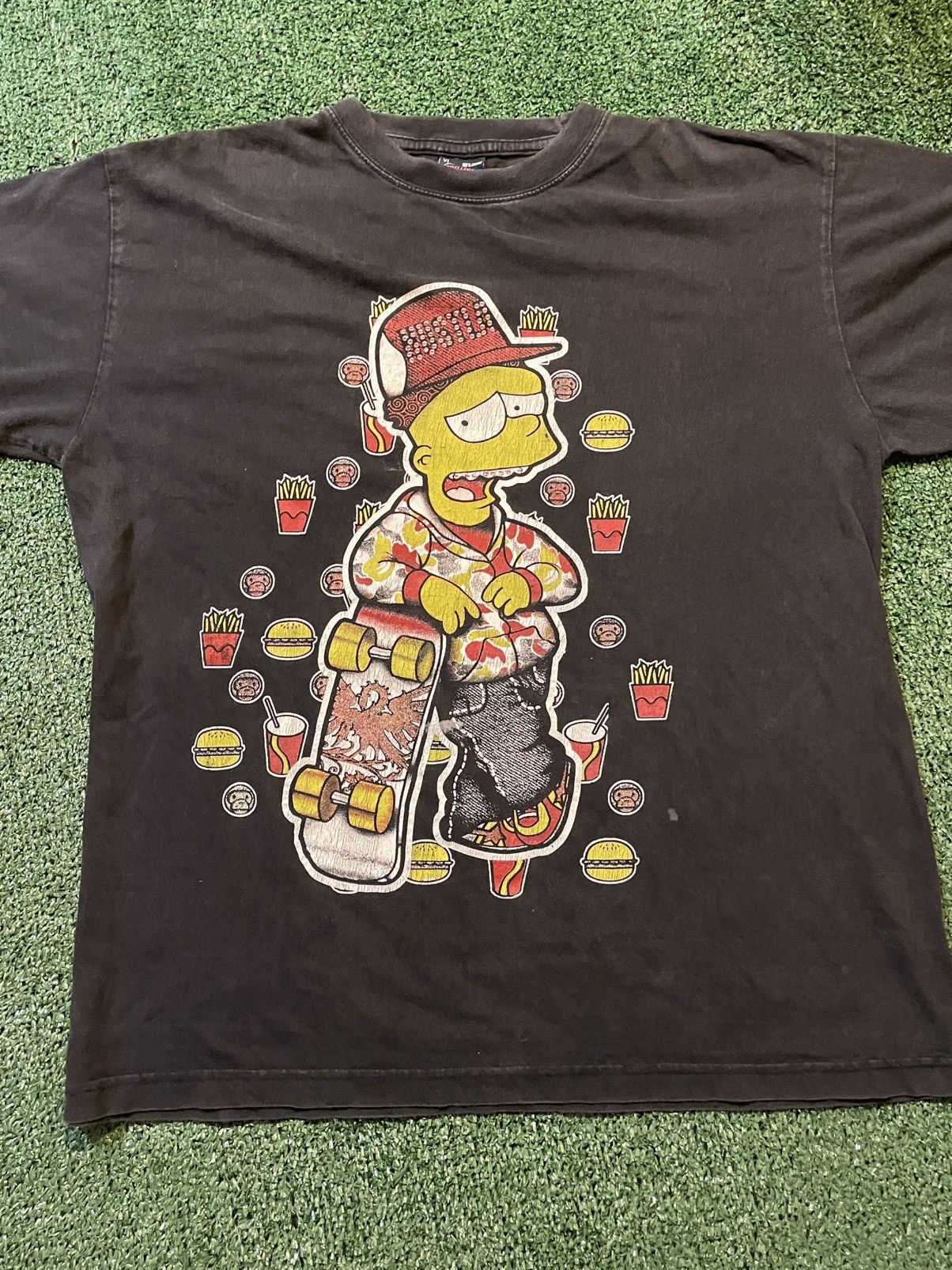 Vintage Y2K Bart Simpson Tee Size US XL / EU 56 / 4 - 1 Thumbnail