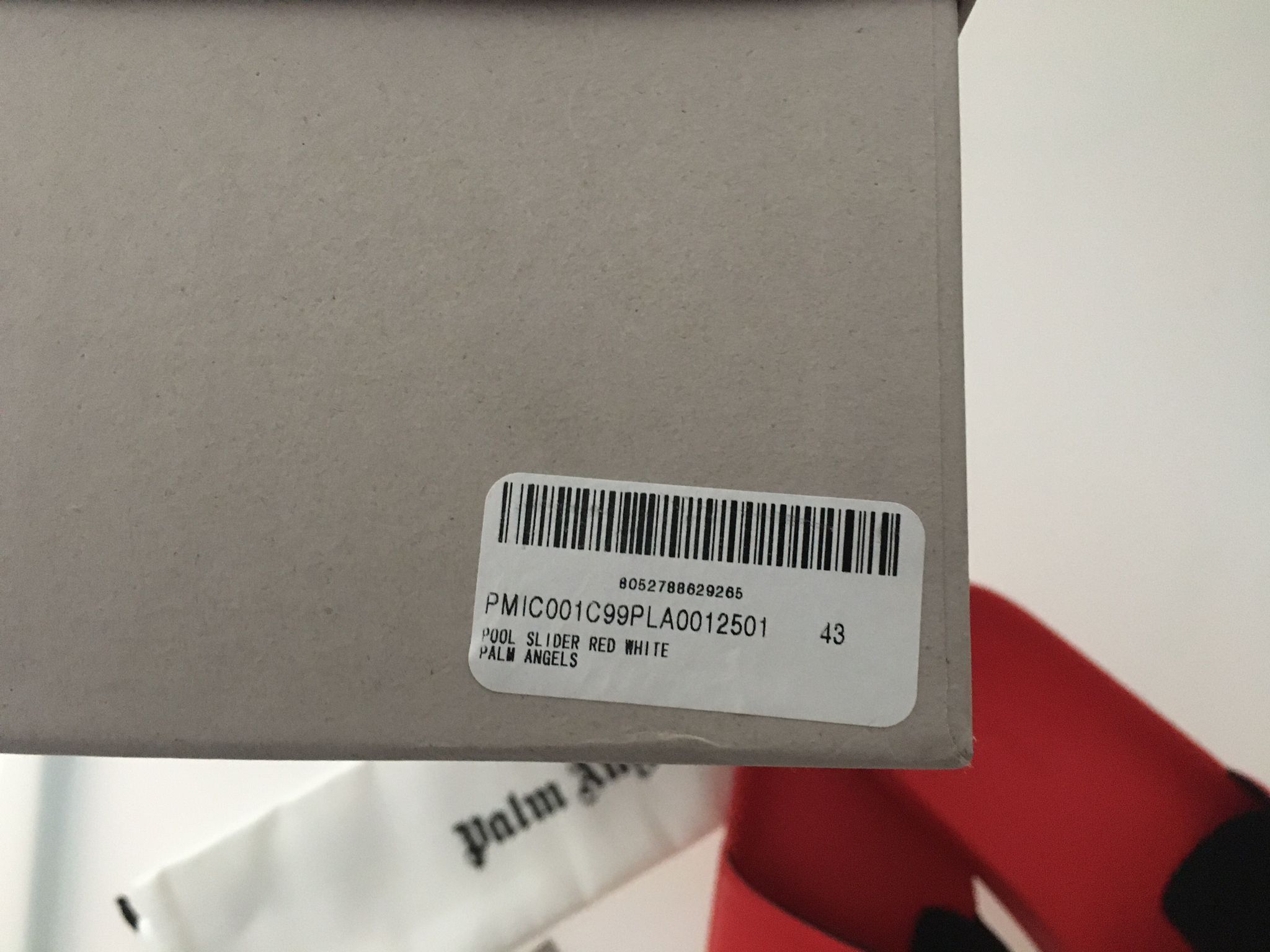 Palm Angels Palm Angels Mens Slides in Red Size US 9 / EU 42 - 6 Thumbnail
