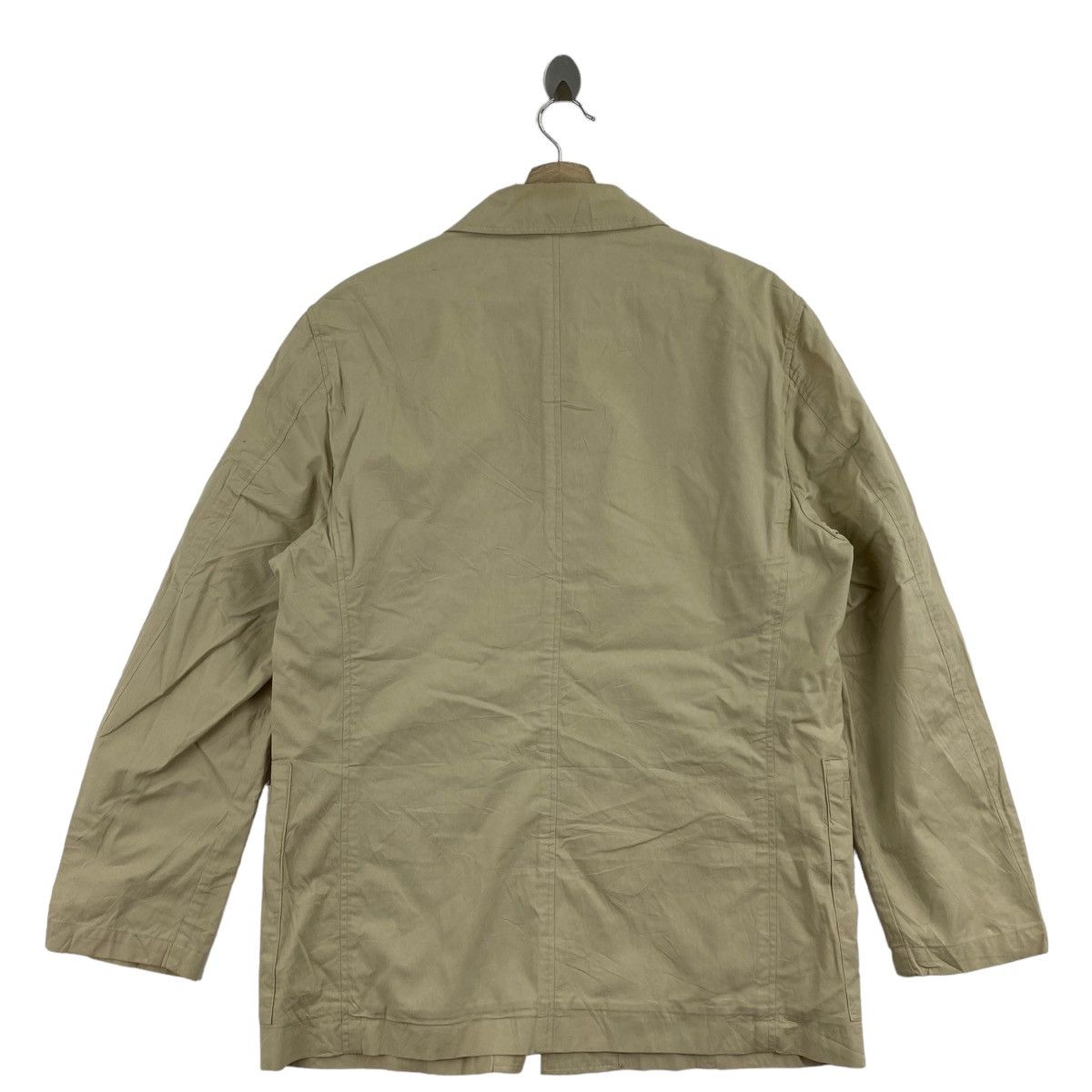 Vintage Vintage BRITISH KHAKI New York Button Up Cream Coat Size US L / EU 52-54 / 3 - 2 Thumbnail