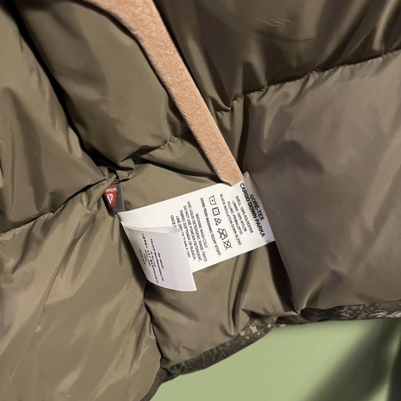 Palace GORE-TEX CARGO DOWN PARKA REALTREE APX Size US XL / EU 56 / 4 - 11 Thumbnail