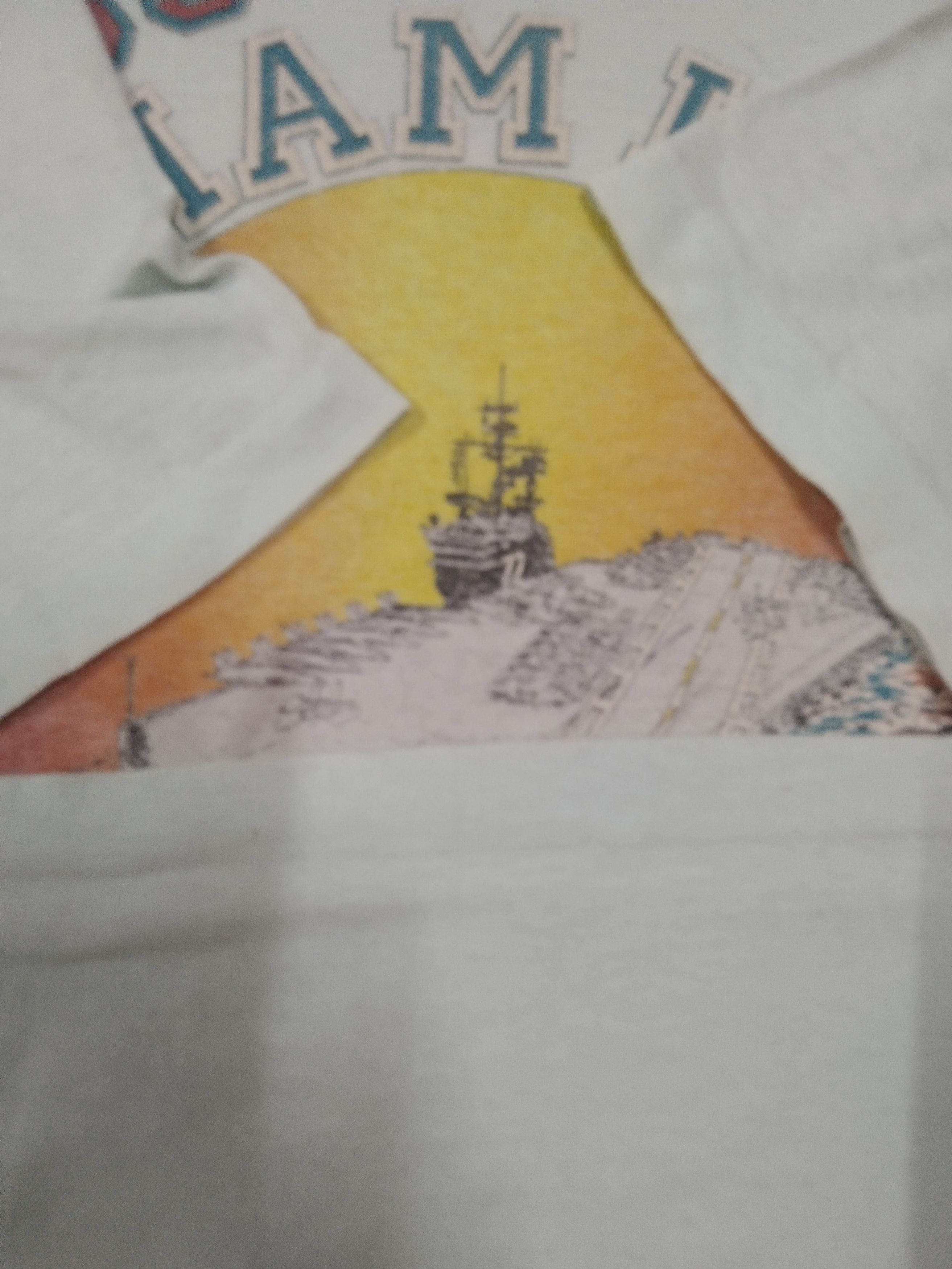 Vintage Vintage USS Abraham Lincoln CVN 72 Size US M / EU 48-50 / 2 - 9 Thumbnail