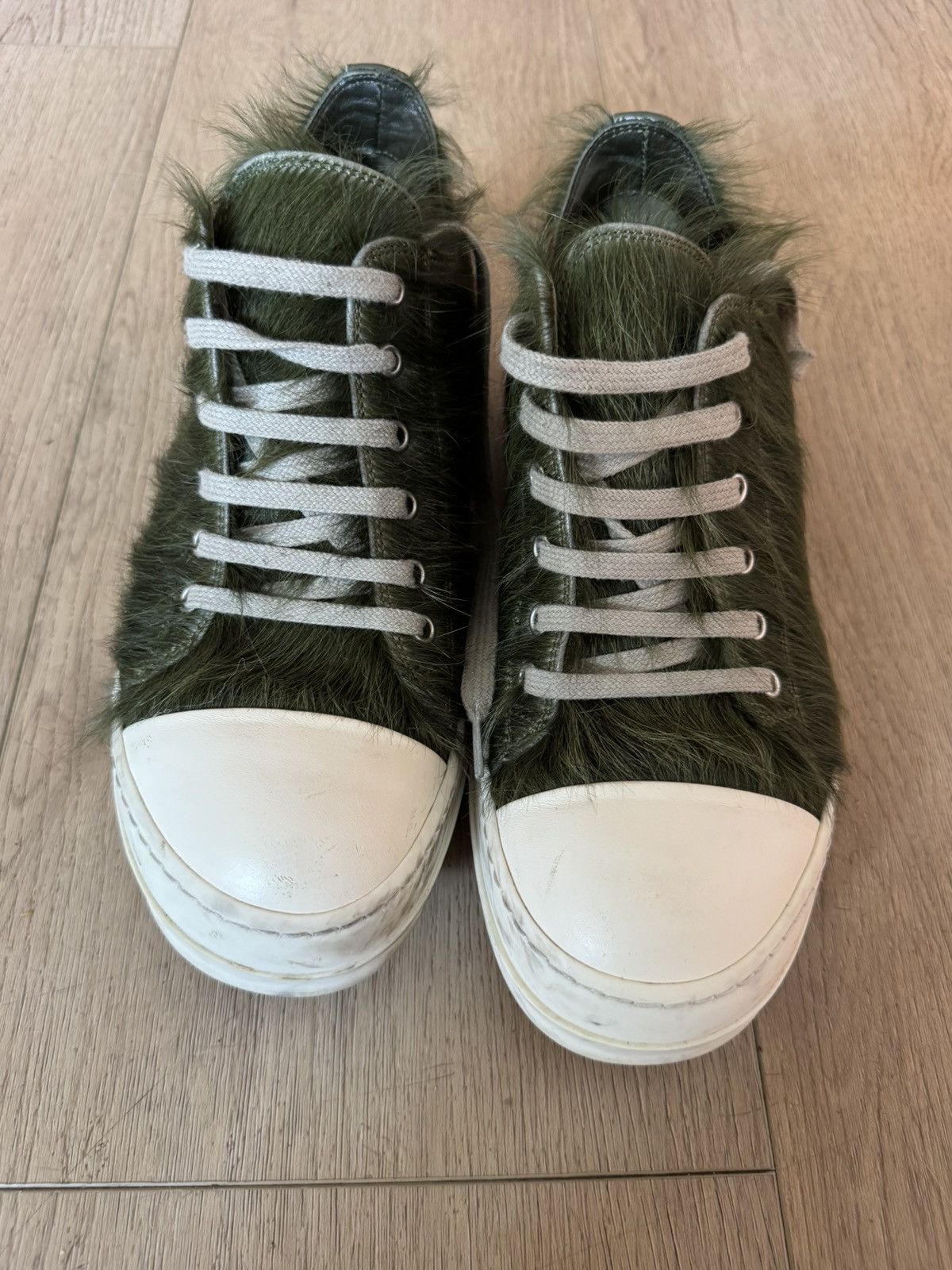 Rick Owens Ponyhair ramones grinch Size US 7 / EU 40 - 4 Thumbnail