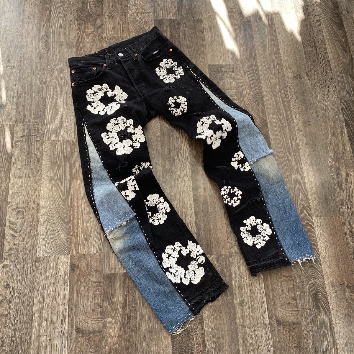 DENIM TEARS × Levi's Denim Tears x Levi’s (blk) Denim Pant Size US 28 / EU 44 - 3 Thumbnail