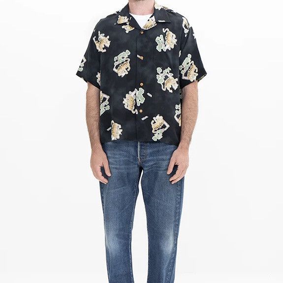Visvim Visvim Open Collar Silk Shirt Size US L / EU 52-54 / 3 - 4 Thumbnail