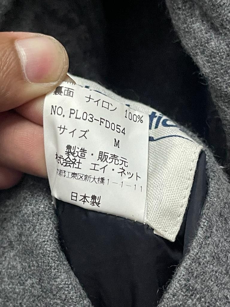Issey Miyake 90s ISSEY MIYAKE by Plantation Wool Reversible Black Jacket Size US M / EU 48-50 / 2 - 13 Thumbnail