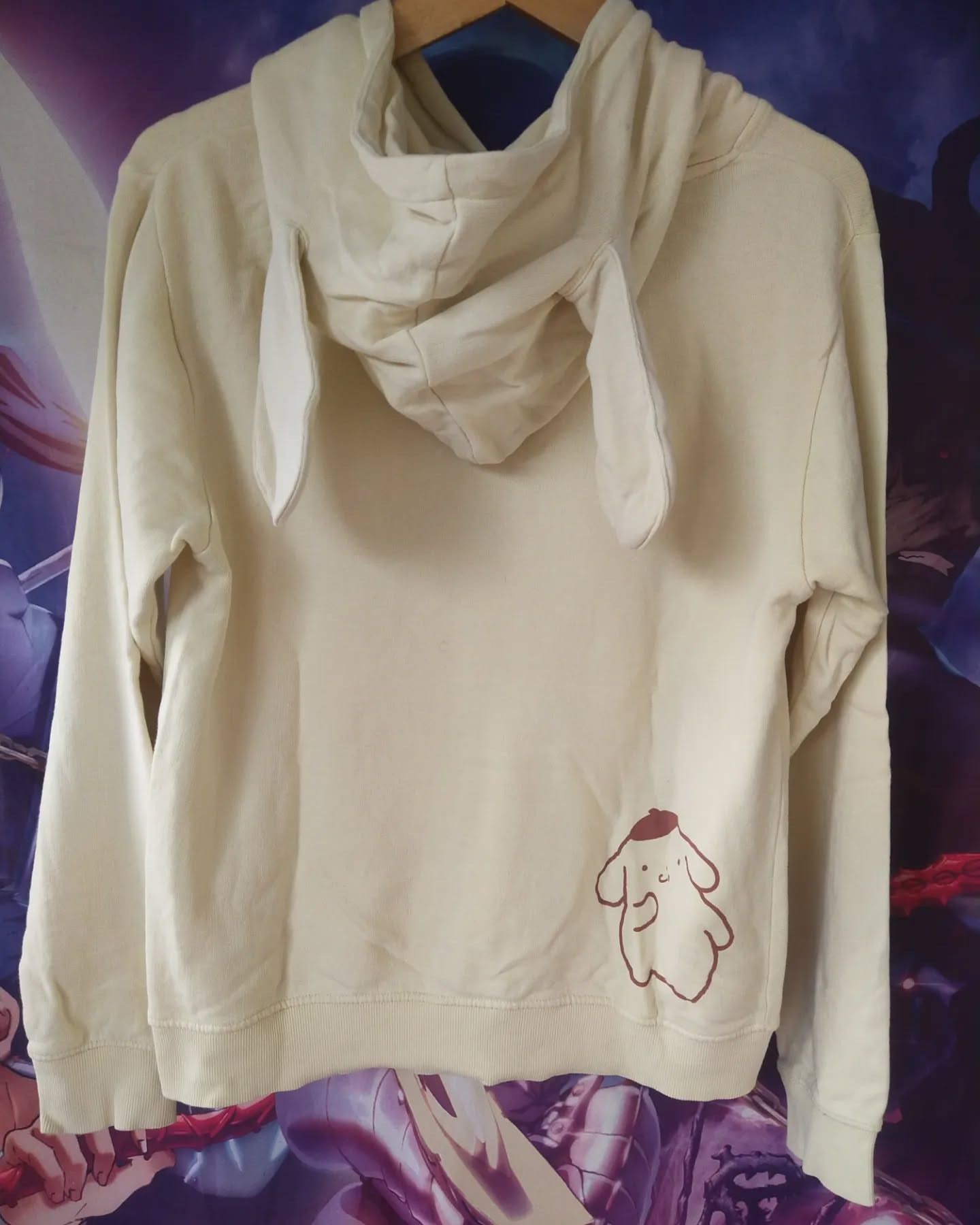 Beauty Beast Pompompurin Sanrio Hello Kitty Character Anime Hoodie Size S / US 4 / IT 40 - 3 Thumbnail