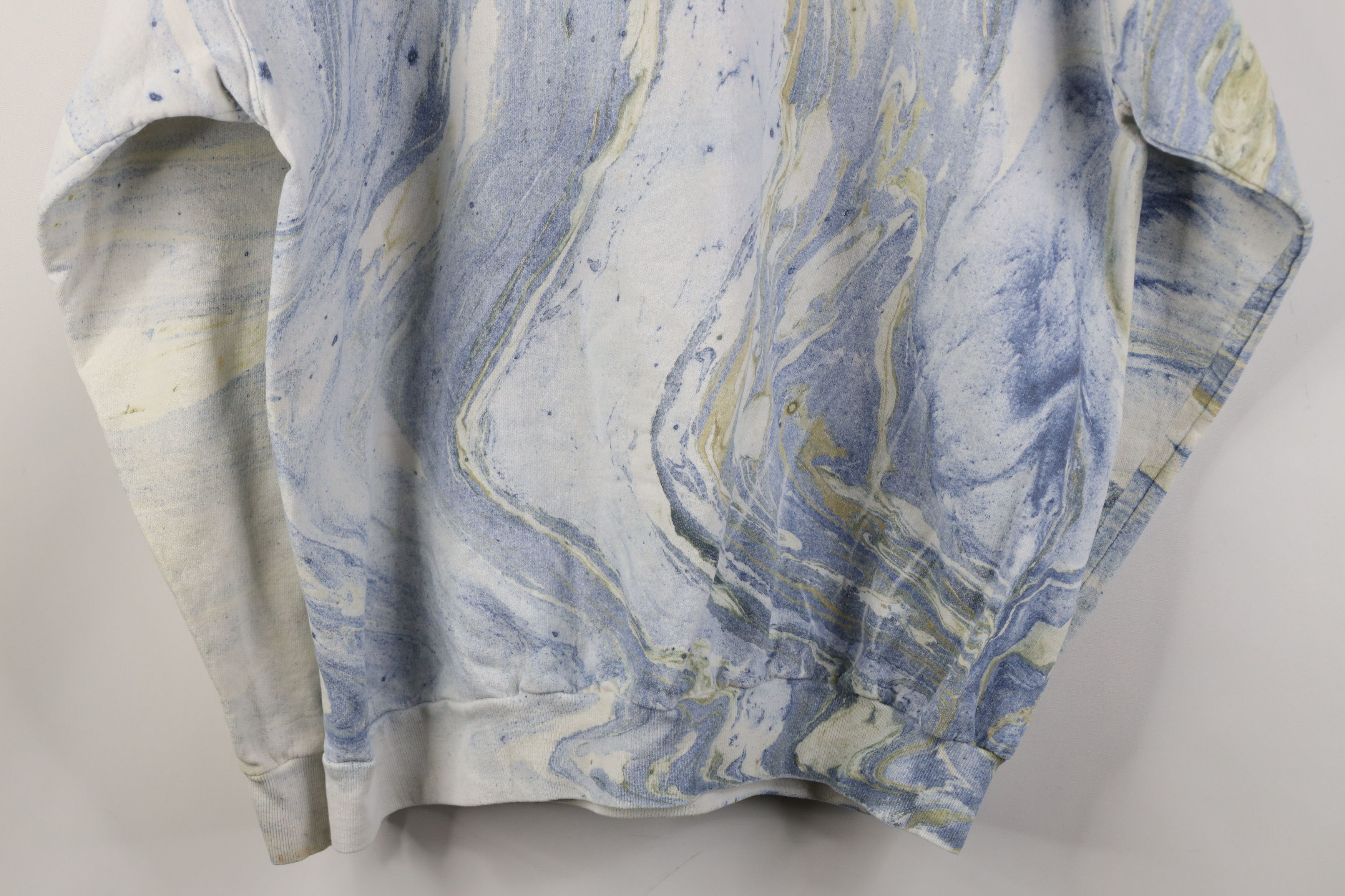 Vintage Vintage 90s Streetwear Paint Splatter Crewneck Sweatshirt Size L / US 10 / IT 46 - 14 Thumbnail