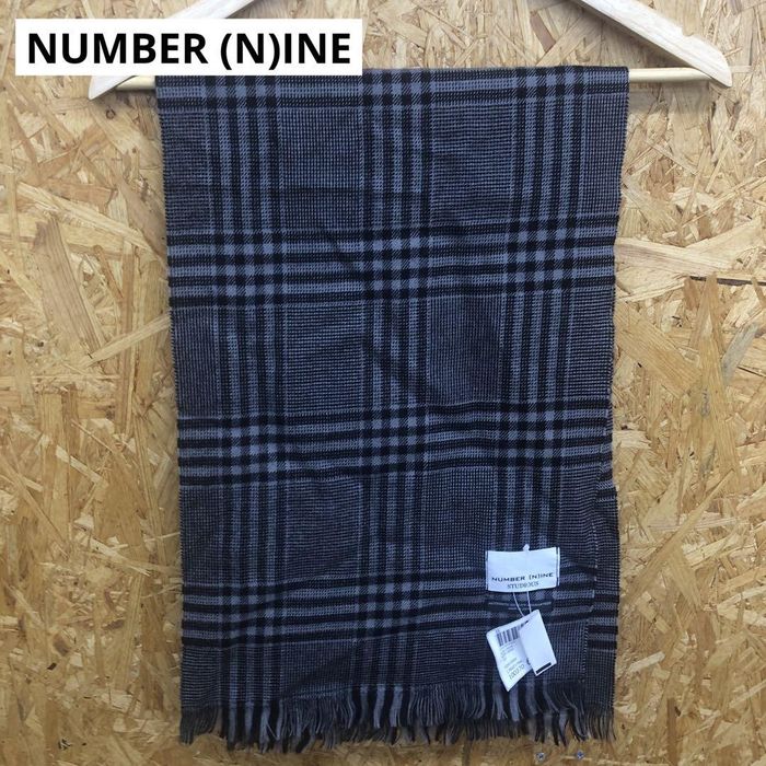 2004AW NUMBER (N)INE hooded long scarf-