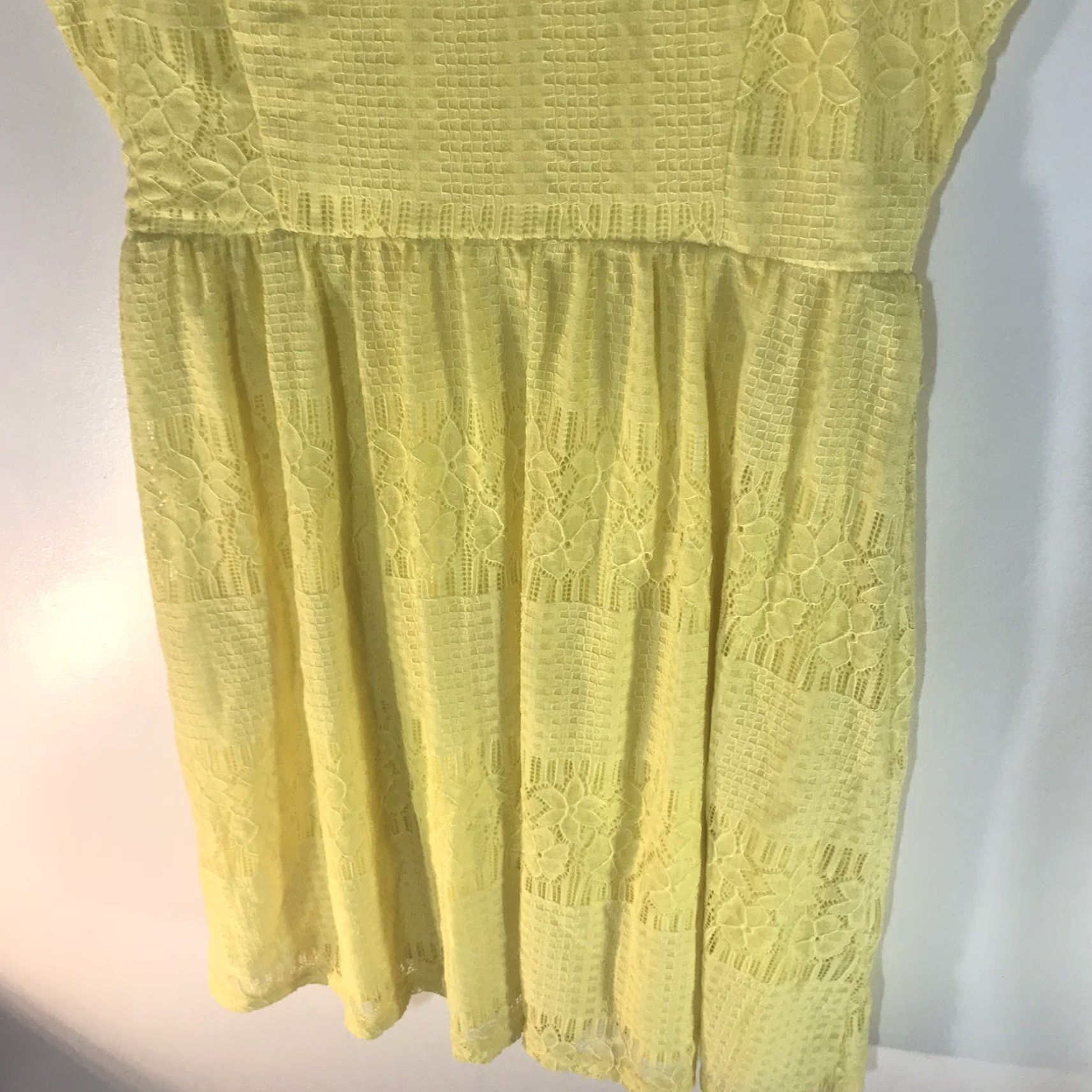 Vintage VINTAGE Altar’d State Women’s Knee Length Floral Dress Sleeveless Summer Spring Bohemian 90s Size L Yellow Size L / US 10 / IT 46 - 3 Thumbnail