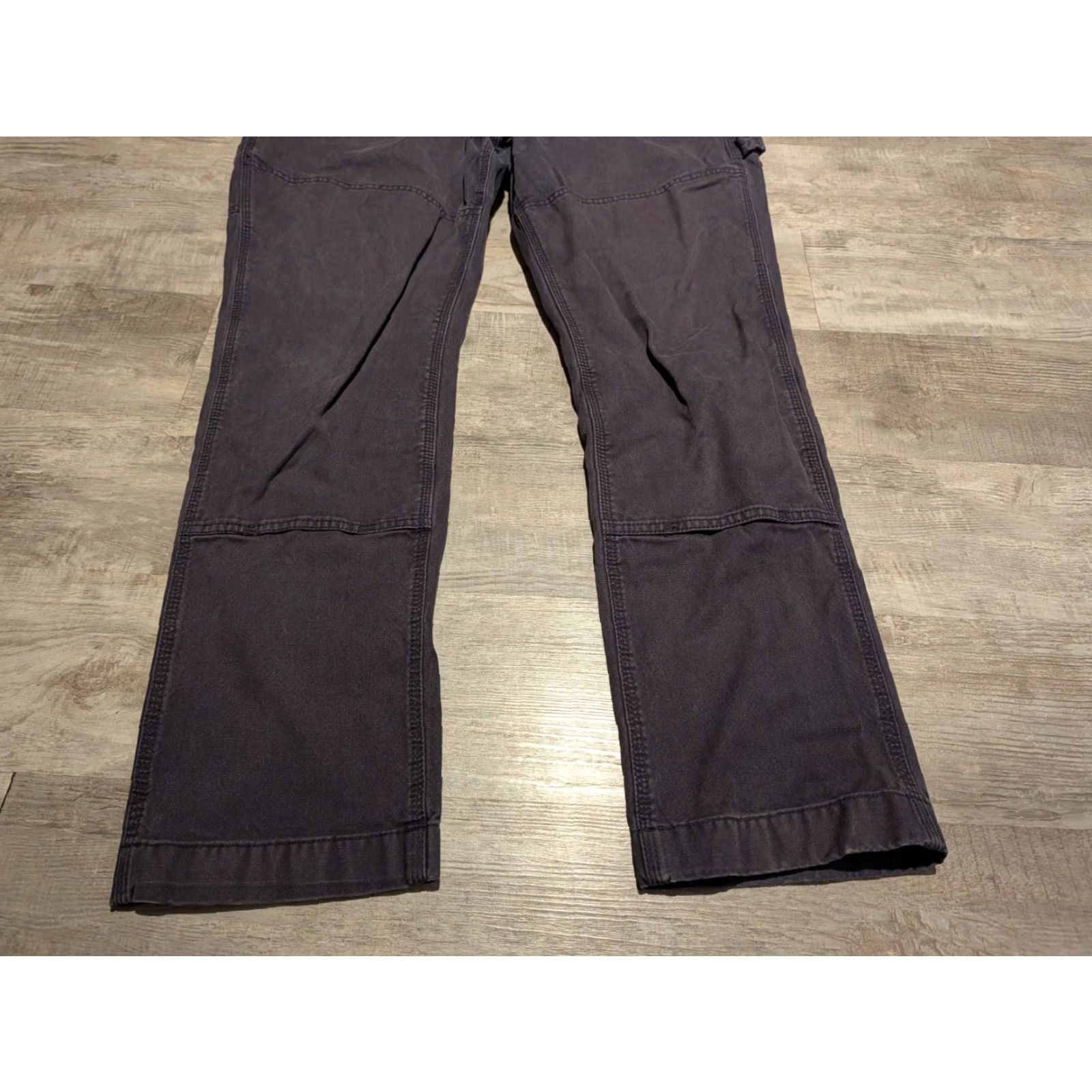 Filson CC Filson Women's Workwear Double Knee Pants Blue Canvas Size 16 Regular Straight Leg Size 38" / US 16 / IT 52 - 2 Thumbnail