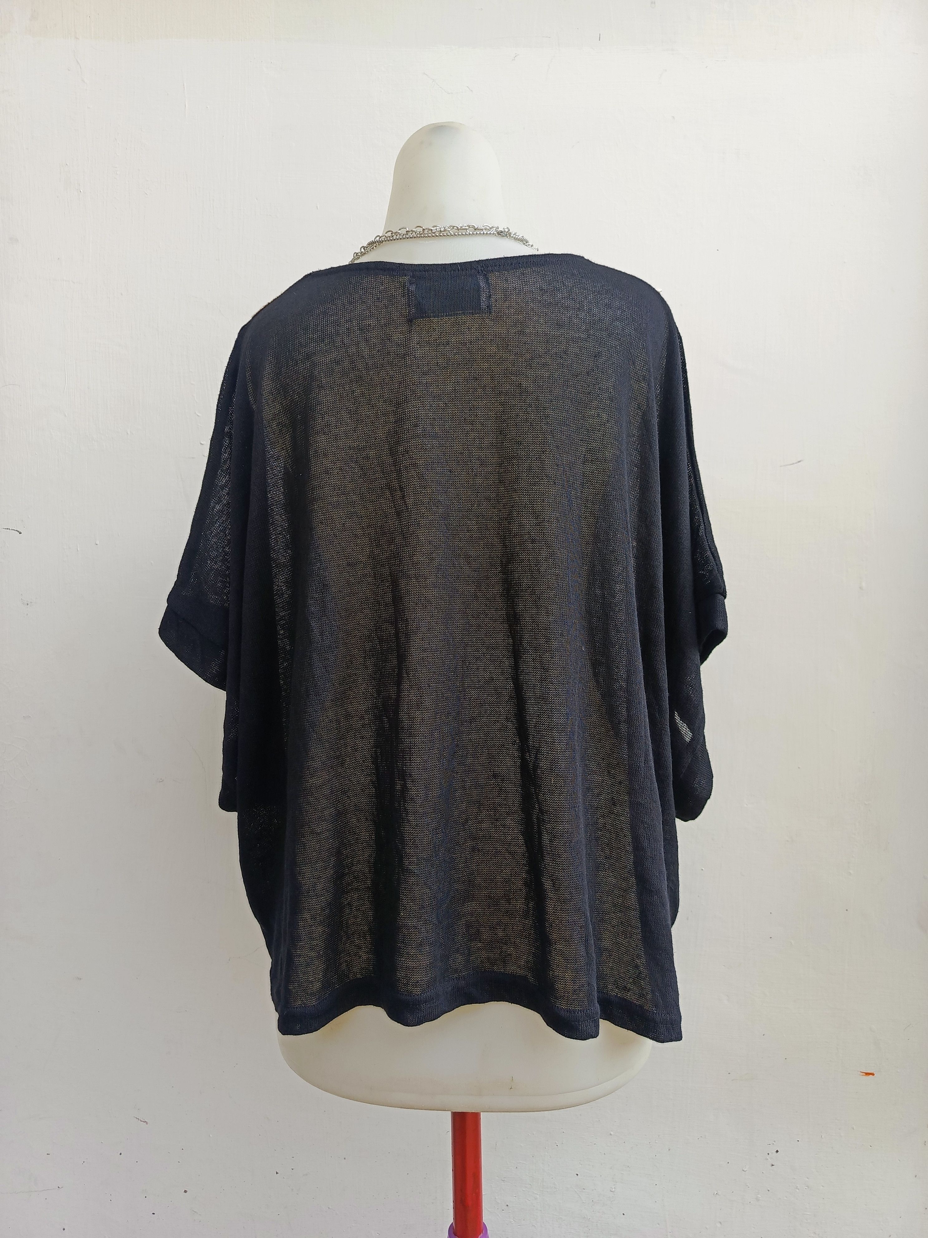 Japanese Brand Ventviolet Lace Trim Blouse Size M / US 6-8 / IT 42-44 - 4 Thumbnail