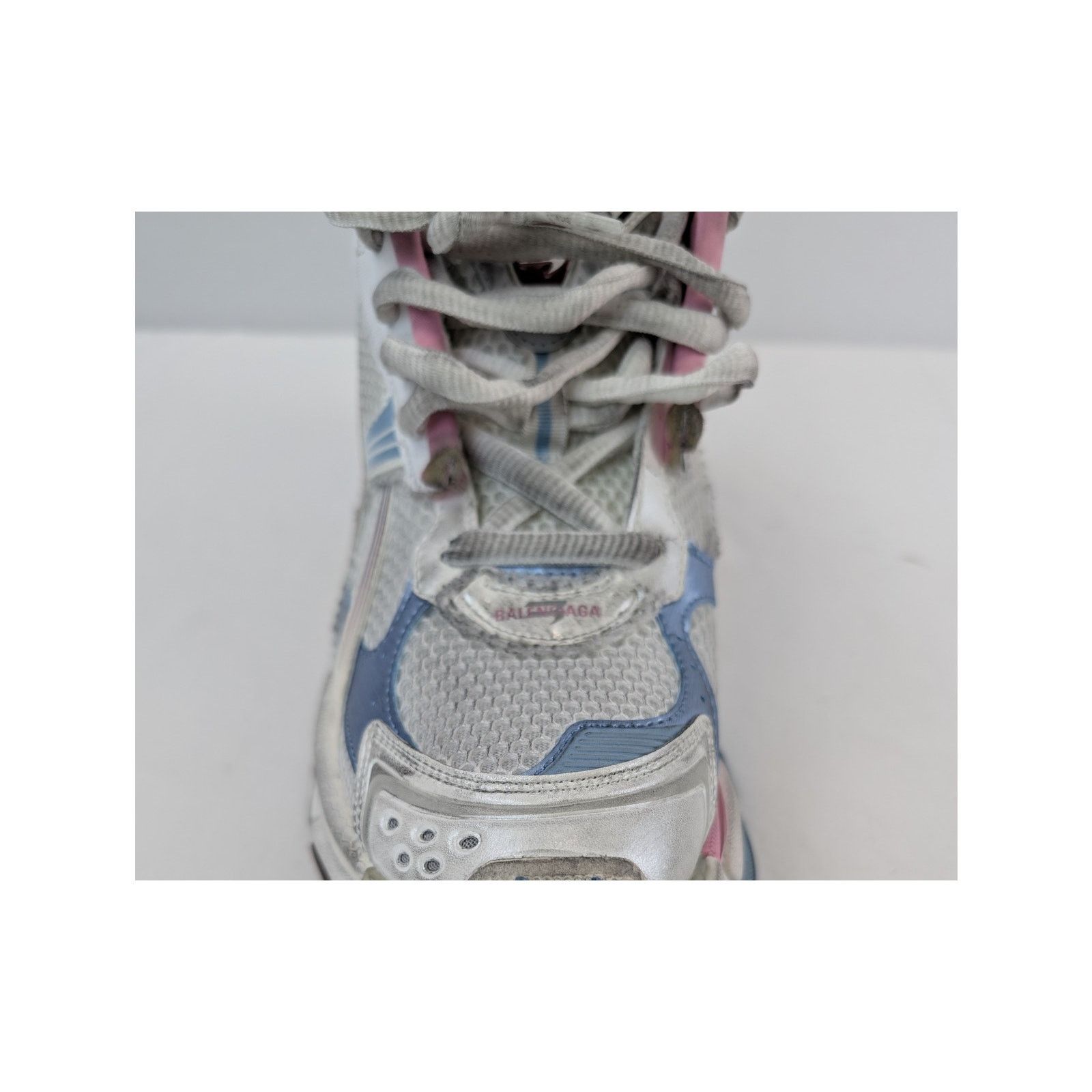 Balenciaga o1rshd1 Runner Gradient Sneaker in Multicolor Size US 11 / EU 44 - 14 Thumbnail