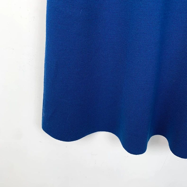 Gucci GucciDark blue wool half-length skirt Size 29" - 4 Thumbnail
