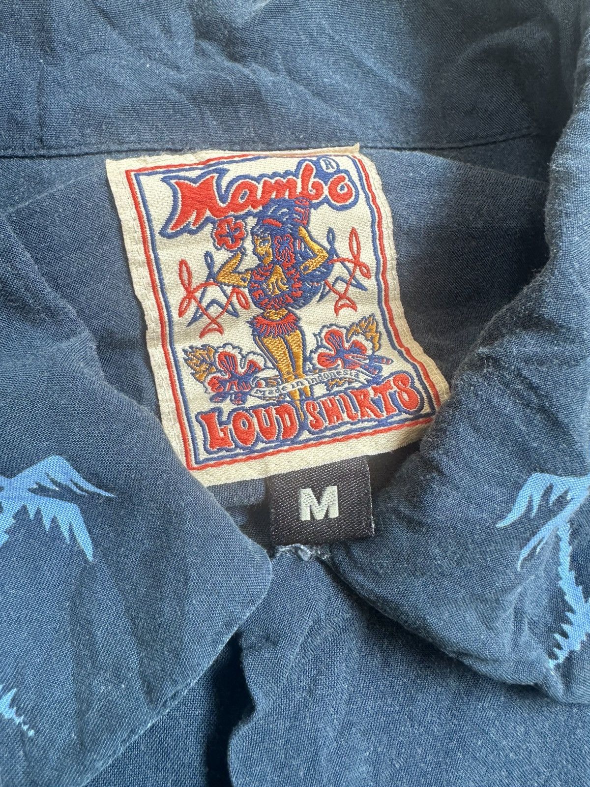 Mambo Vtg Mambo rayon shirt overprint Size US M / EU 48-50 / 2 - 3 Thumbnail