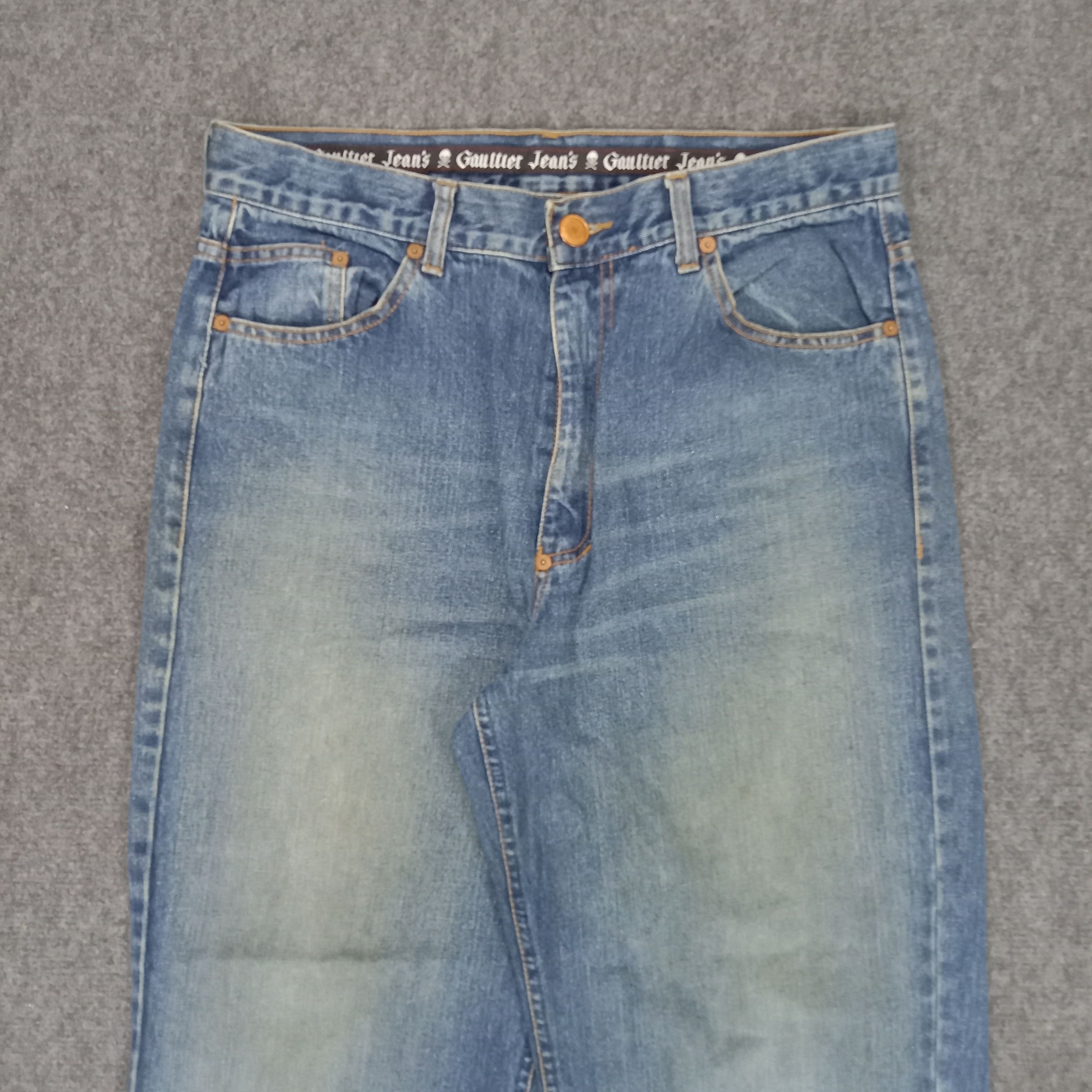 Jean Paul Gaultier Gaultier Jeans Japanese Brand Denim Jeans Size US 32 / EU 48 - 2 Thumbnail