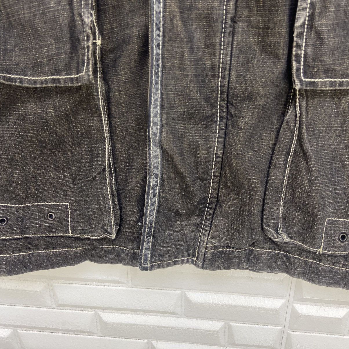 Japanese Brand Japanese Brand Allix Design Wear Denim Faux Fur Heavy Parka Size US M / EU 48-50 / 2 - 10 Thumbnail