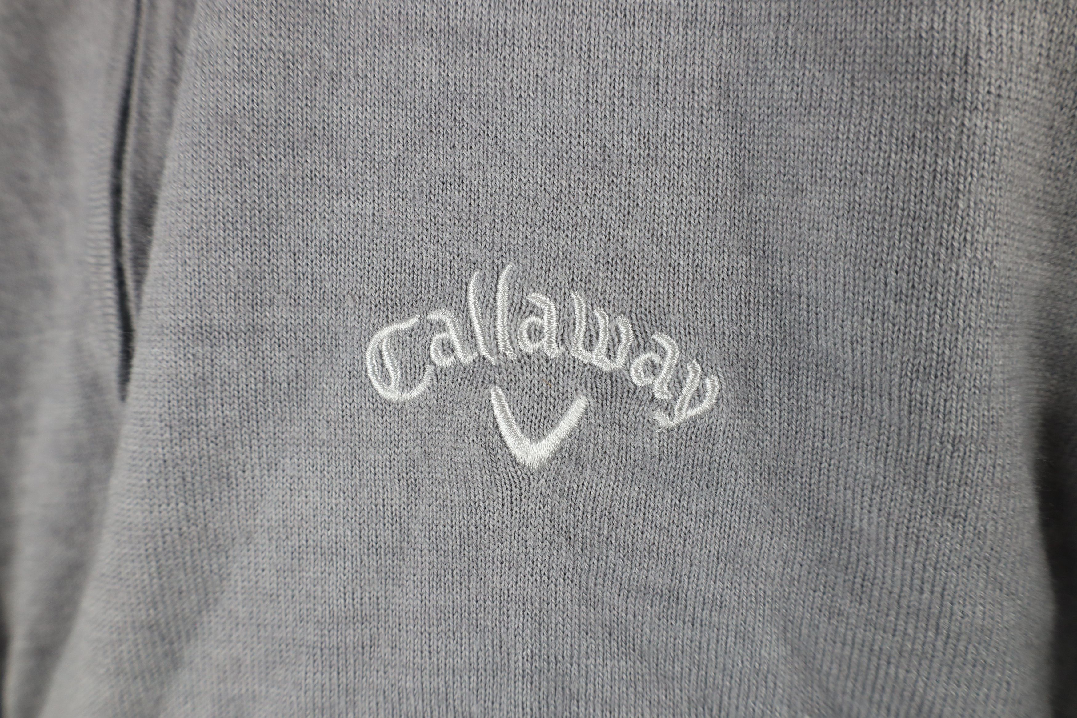 Callaway × Vintage Callaway Golf Wool Blend Knit Half Zip Pullover Sweater Size US XL / EU 56 / 4 - 4 Thumbnail