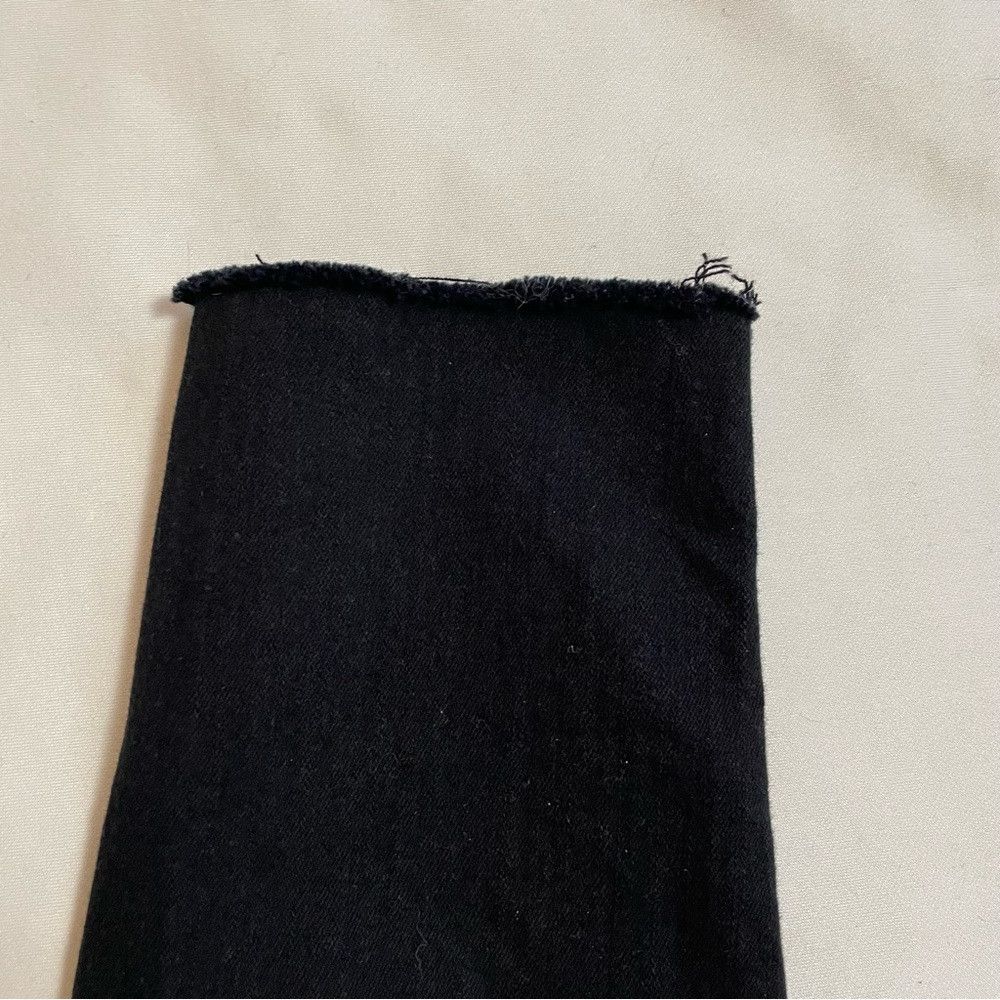 Frame FRAME Le Skinny de Jeanne Mid-Rise Black Jeans Size 27 Size 27" / US 4 / IT 40 - 9 Thumbnail