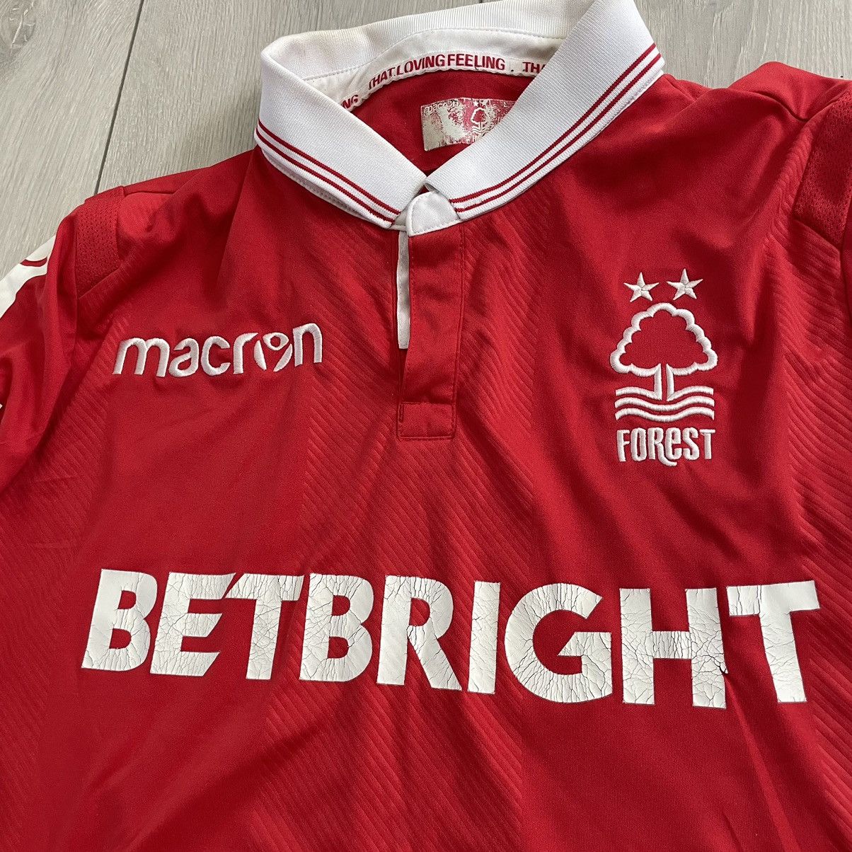 Other Macron Forest BETBRIGHT skybet Jersey shirt tee Size US L / EU 52-54 / 3 - 2 Thumbnail