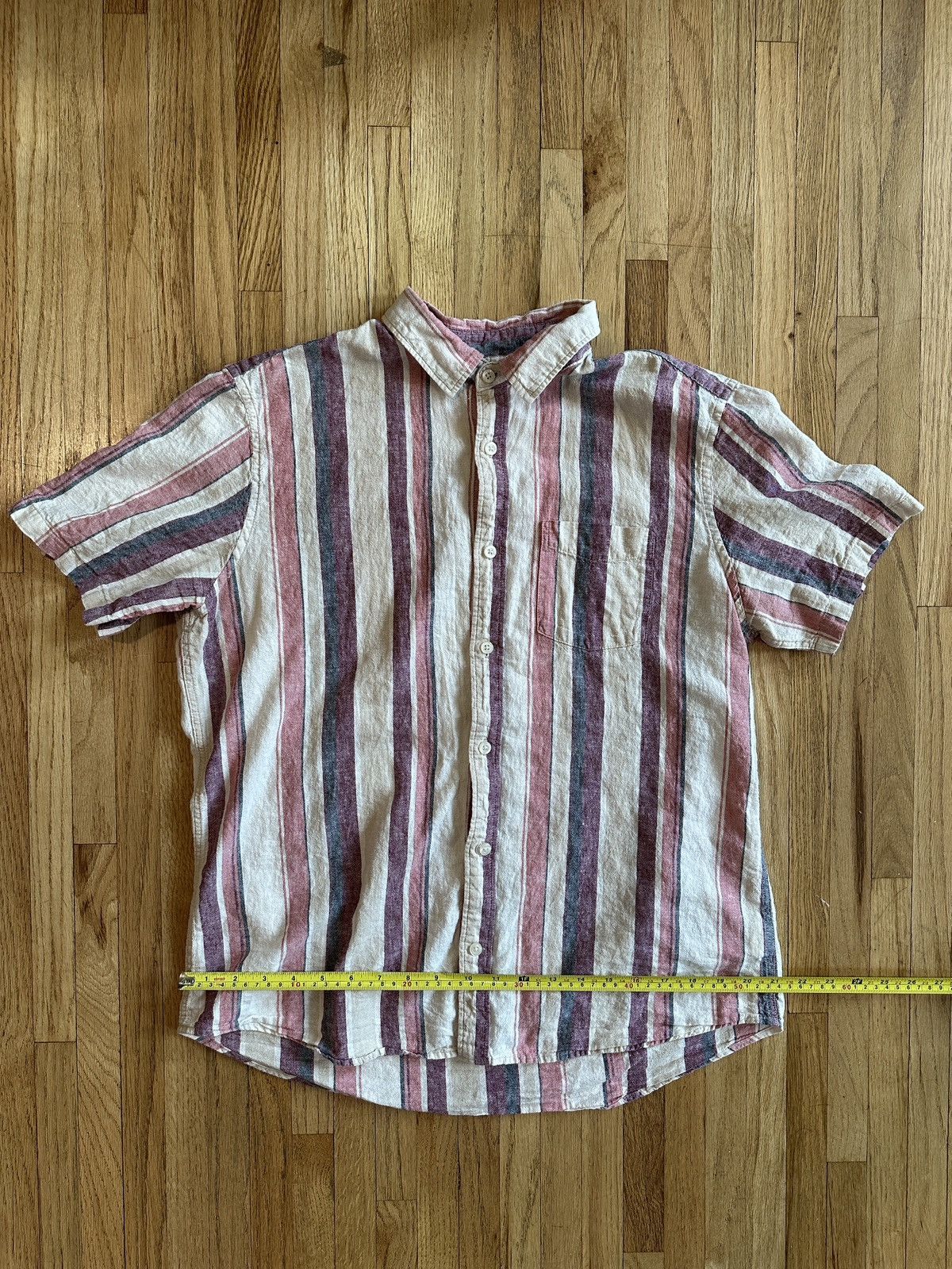 Gap Summer Fit Boho 90s Short Sleeve Button Down Size L Size US L / EU 52-54 / 3 - 5 Thumbnail
