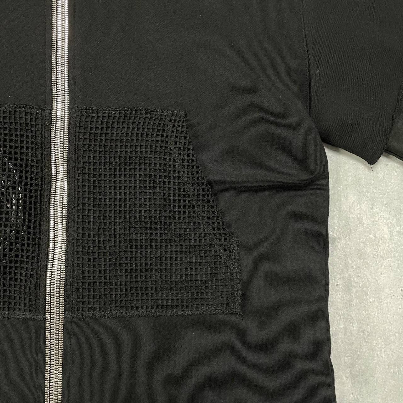 Rta RTA Full Zip-Up Hoodie With Leather Sleeves Women's Black Size M / US 6-8 / IT 42-44 - 9 Thumbnail