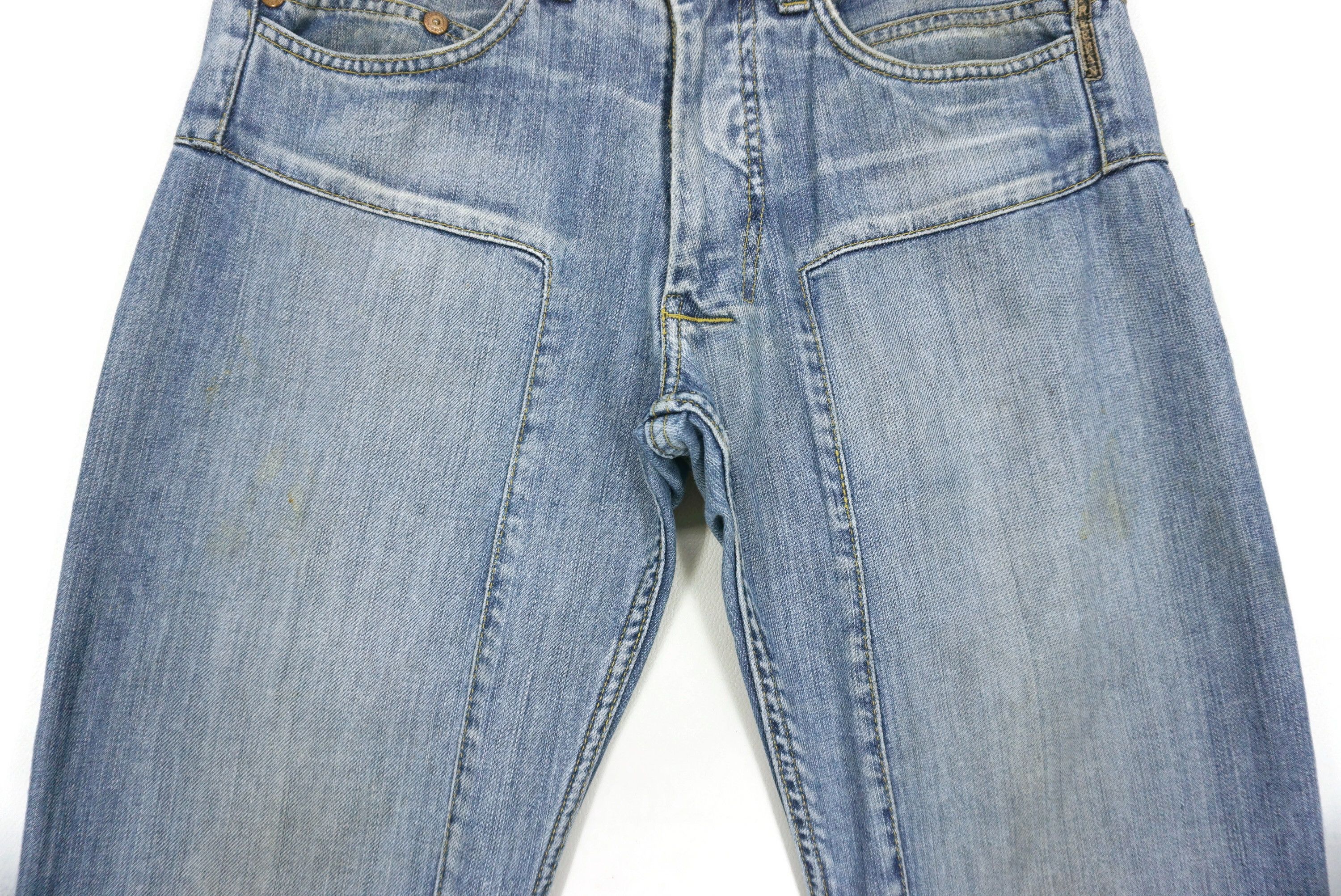 Freeman T. Porter Vintage FTP Jeans Size 32 fit W34xL35.5 Patchwork Straight Size US 32 / EU 48 - 5 Thumbnail
