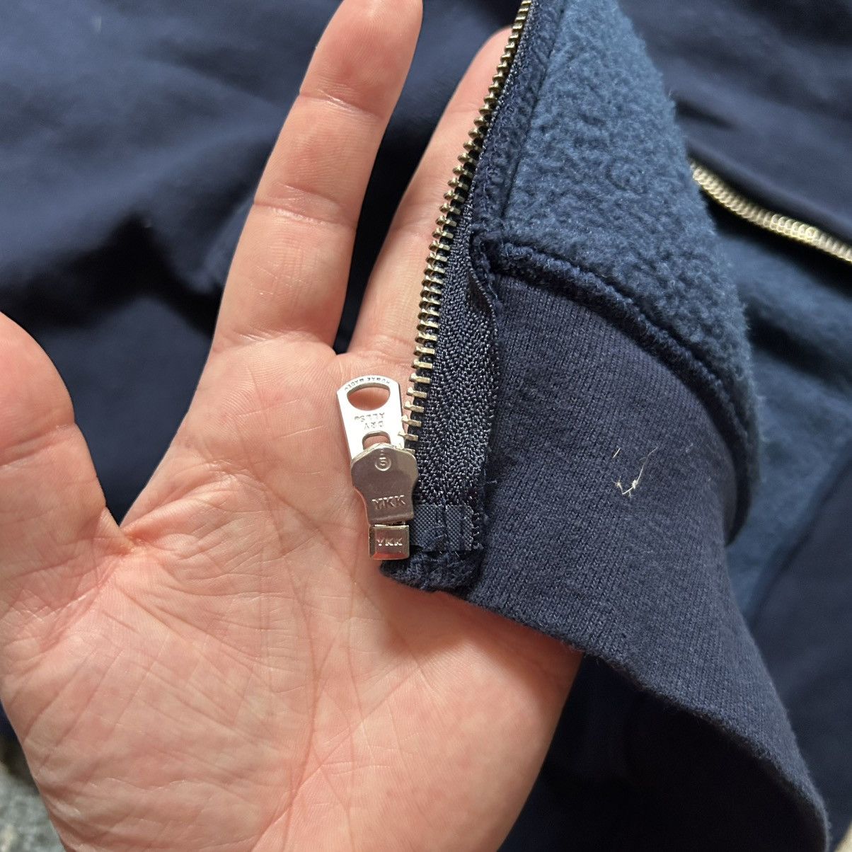 Human Made 2018 NAVY BLUE HM DRY ALLS ZiP UP HOODiE SWEATSHiRT iNDiGO Size US XXL / EU 58 / 5 - 9 Thumbnail
