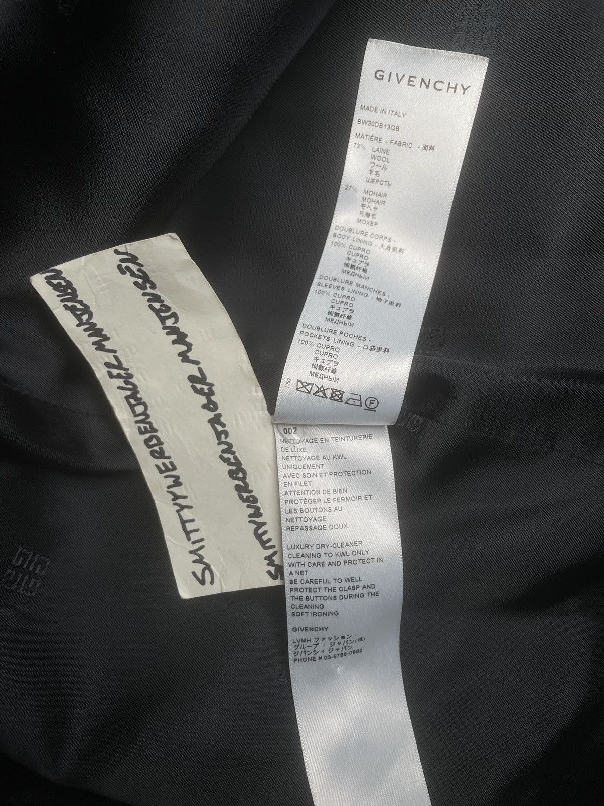 Givenchy Givenchy Cutout U-Lock Wool Blazer Size M / US 6-8 / IT 42-44 - 14 Thumbnail