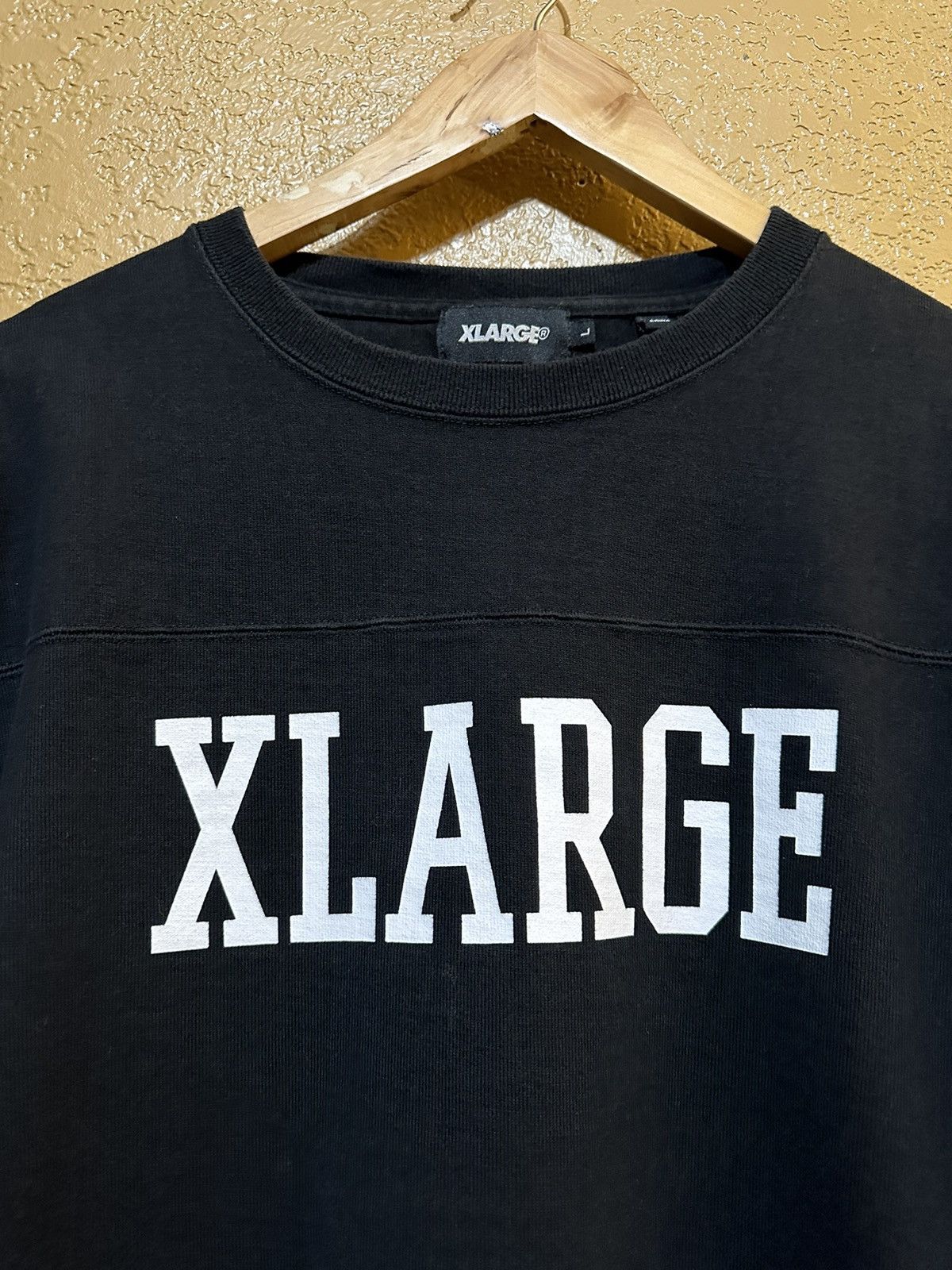 Japanese Brand × Vintage × Xlarge Rare XLARGE Japan Football Jersey Tee 90s Y2K Size US L / EU 52-54 / 3 - 4 Thumbnail