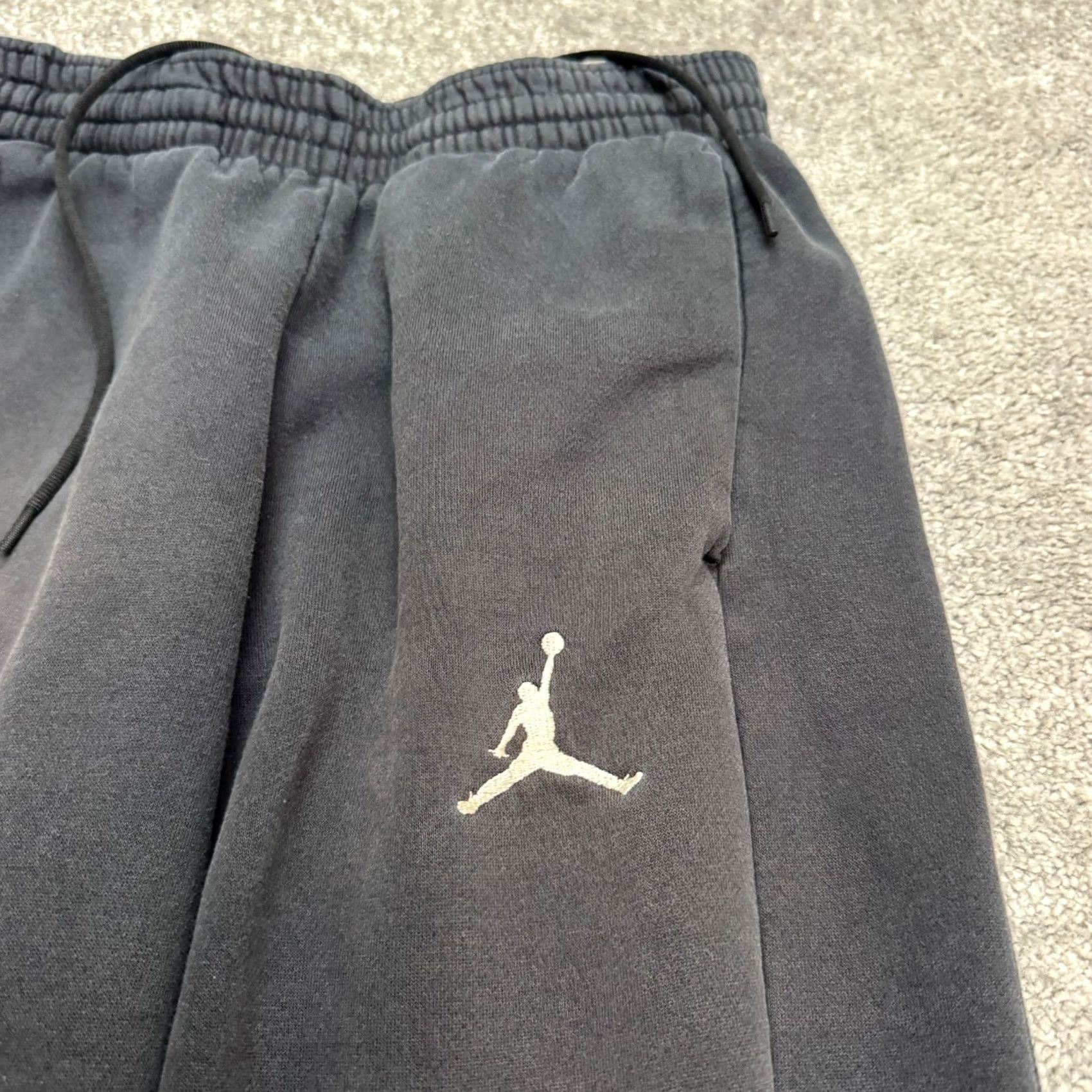 Jordan Brand Jordan Jumpman Fleece Jogger Pants Men Small Black Activewear Size US 29 - 5 Thumbnail