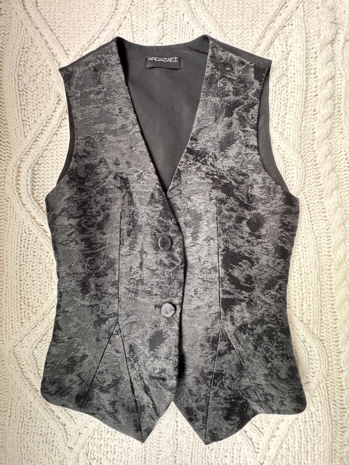 Other Ardazaei Aventurine FW24 Grey/Black Organic Cotton & Silk Size ONE SIZE - 1 Thumbnail