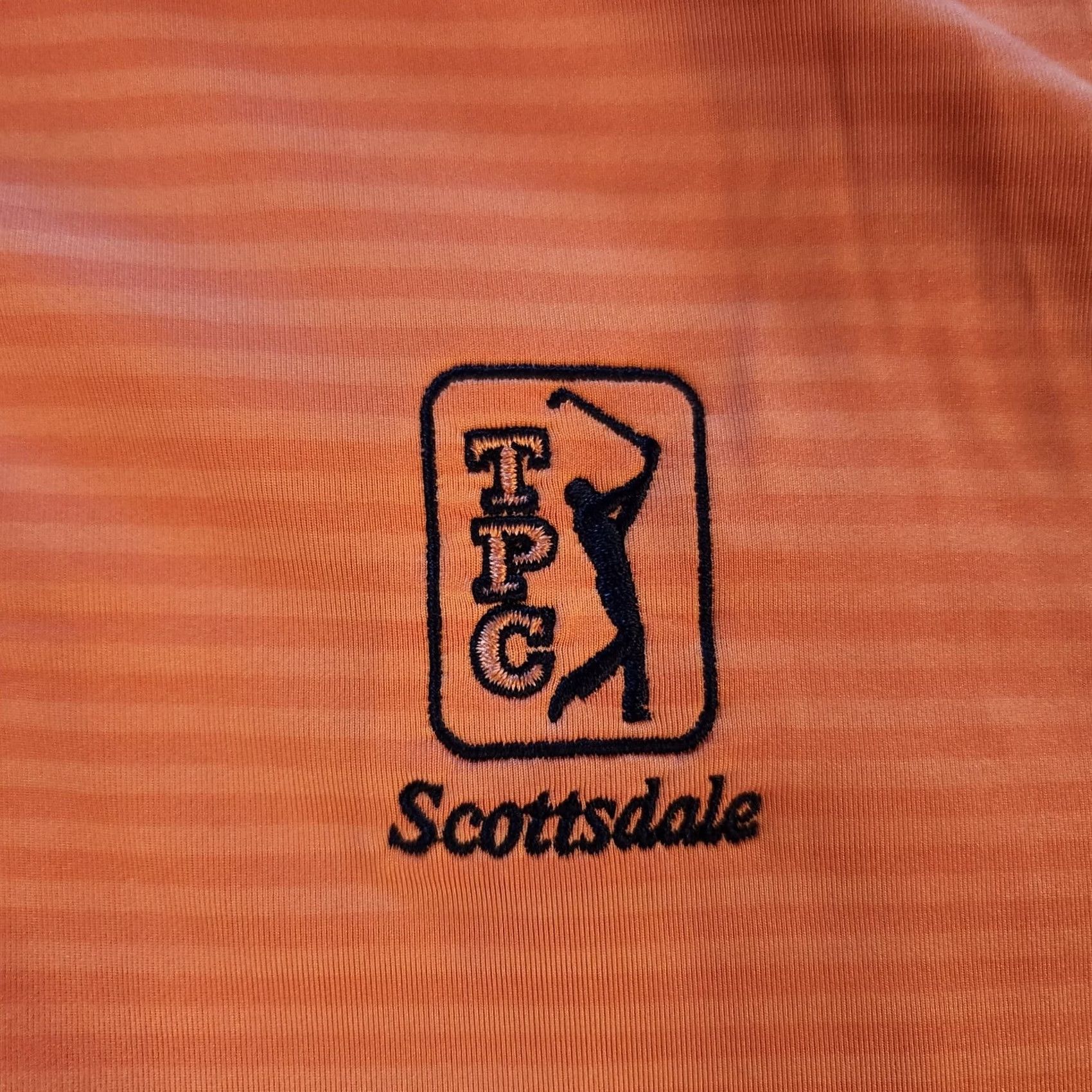 Footjoy FootJoy TCP Polo Shirt Mens 2XL Coral Tournament Players Club Performance Polo Shirt Short Sleeve Logo Mens 2XL Coral Golf Size US XXL / EU 58 / 5 - 4 Thumbnail