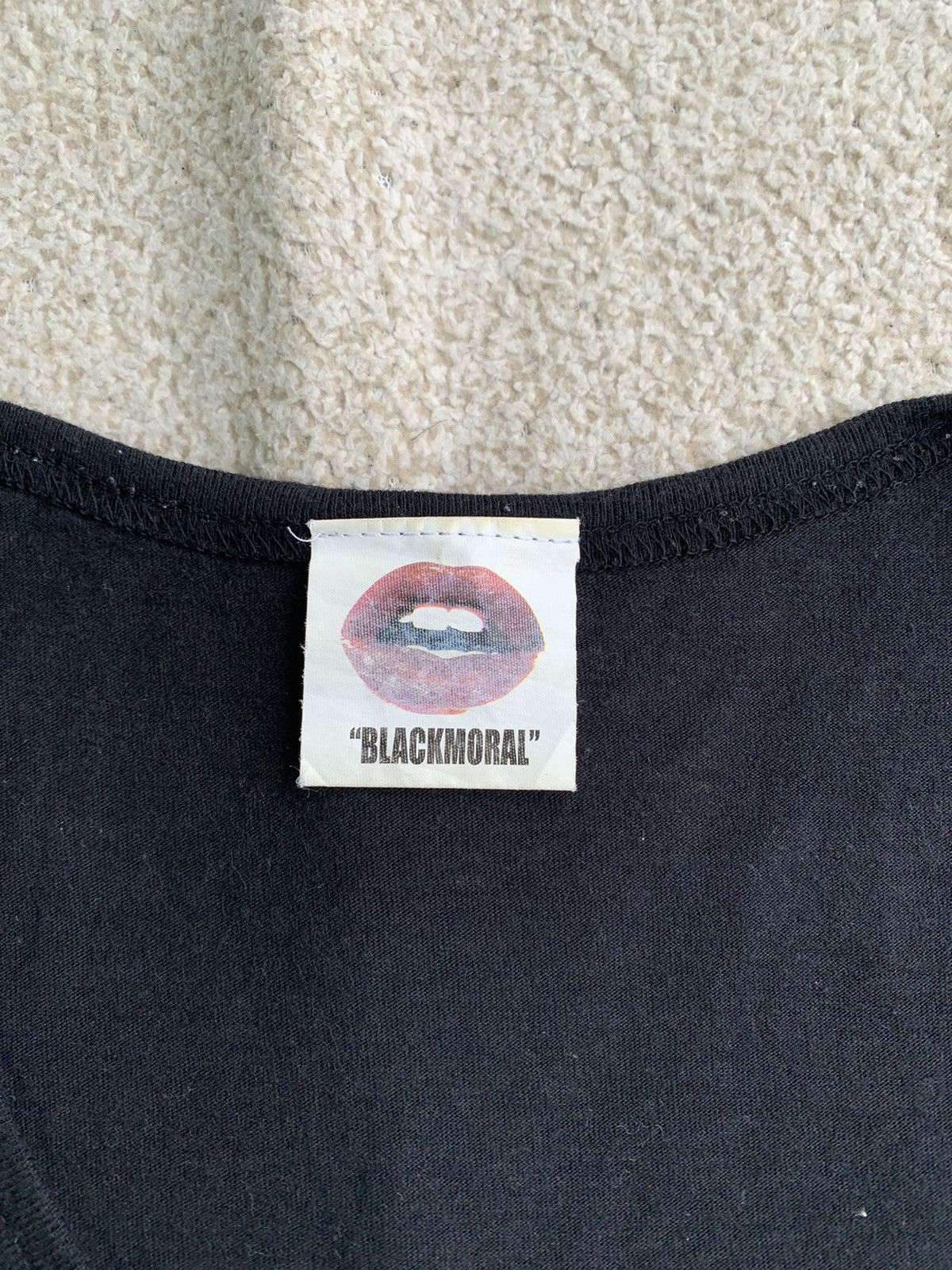 Hysteric Glamour × If Six Was Nine × Japanese Brand VTG Blackmoral Style Hystericglamours t shirt Size US M / EU 48-50 / 2 - 7 Thumbnail