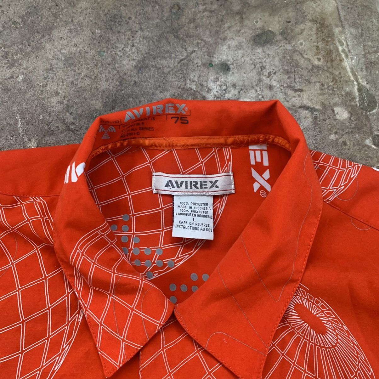 Avirex Vintage Avirex multilogo shirt Burton up USA Size US L / EU 52-54 / 3 - 5 Thumbnail