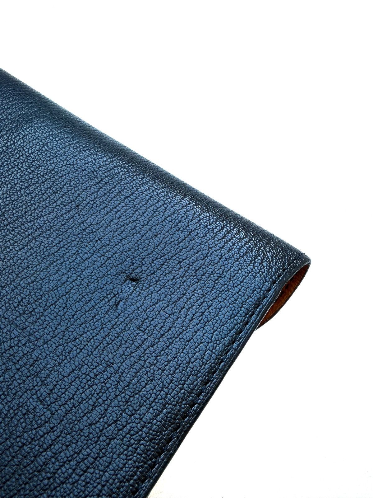 Delvaux Delvaux Blue Leather Wallet/ Organizer Luxury Style Size S Size ONE SIZE - 10 Thumbnail
