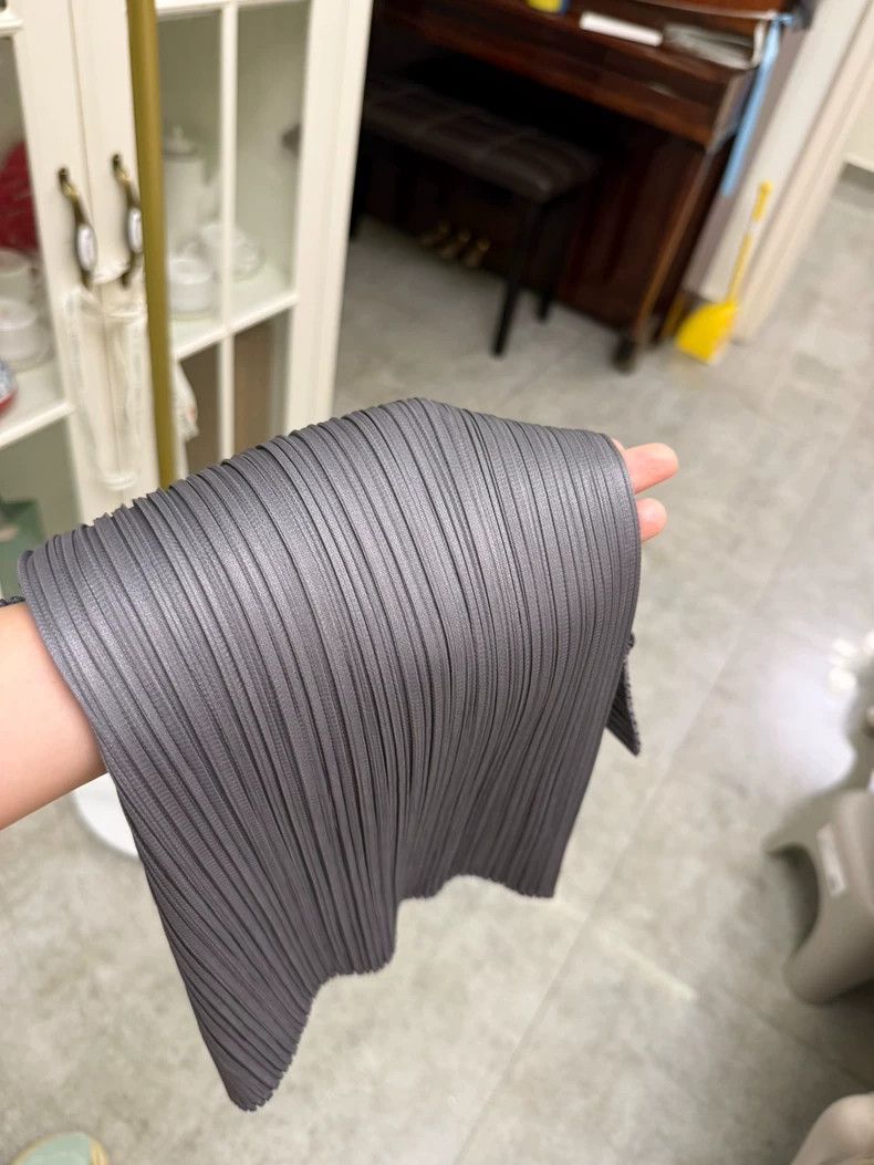 Issey Miyake issey miyake size:3 Dark grey short-sleeved shirt Size XXS / US 00 / IT 34 - 6 Thumbnail