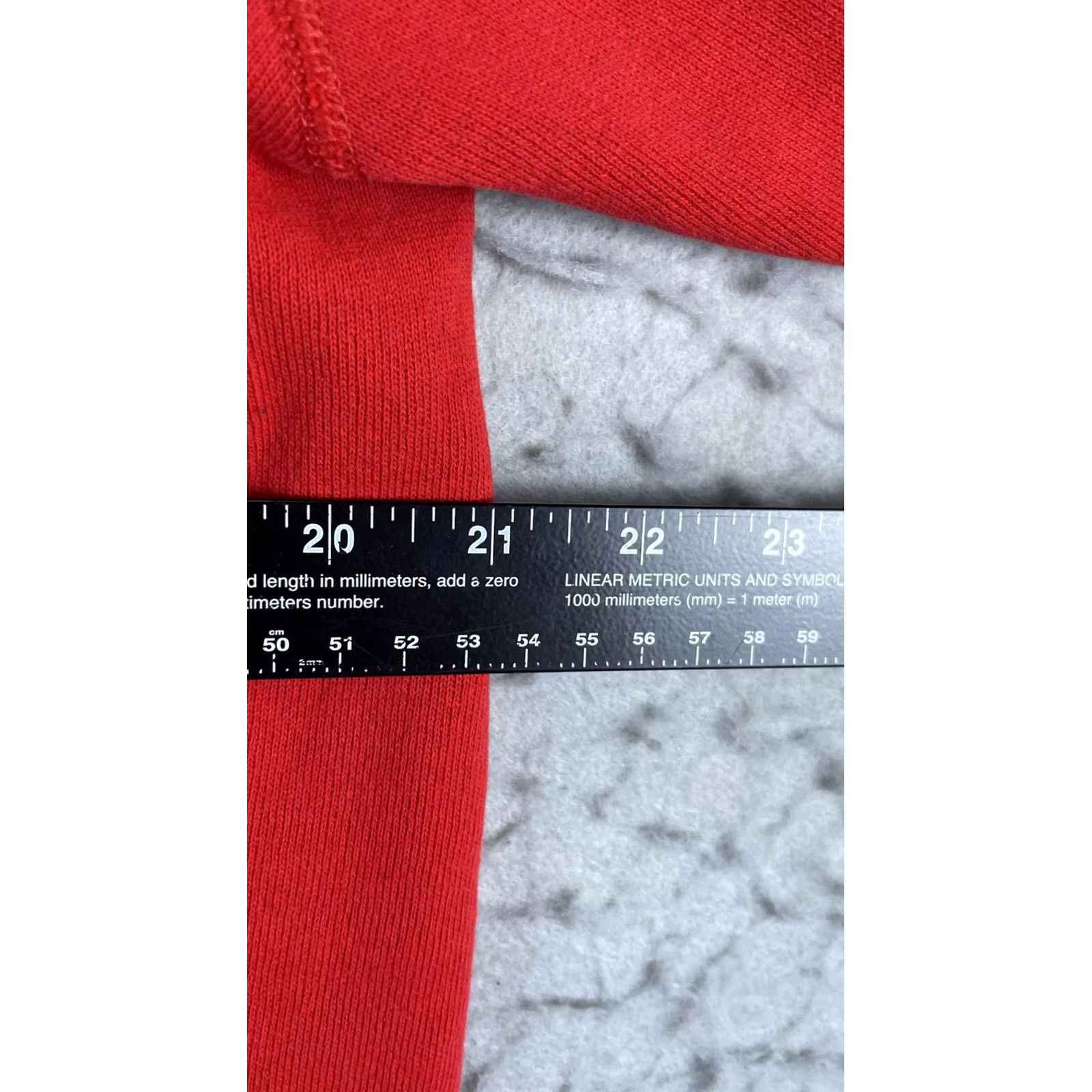 Hanes VINTAGE Hanes Sweatshirt Mens XL Red Crewneck Pullover Fleece Blank USA Made Pullover Sweatshirt Size US XL / EU 56 / 4 - 4 Thumbnail
