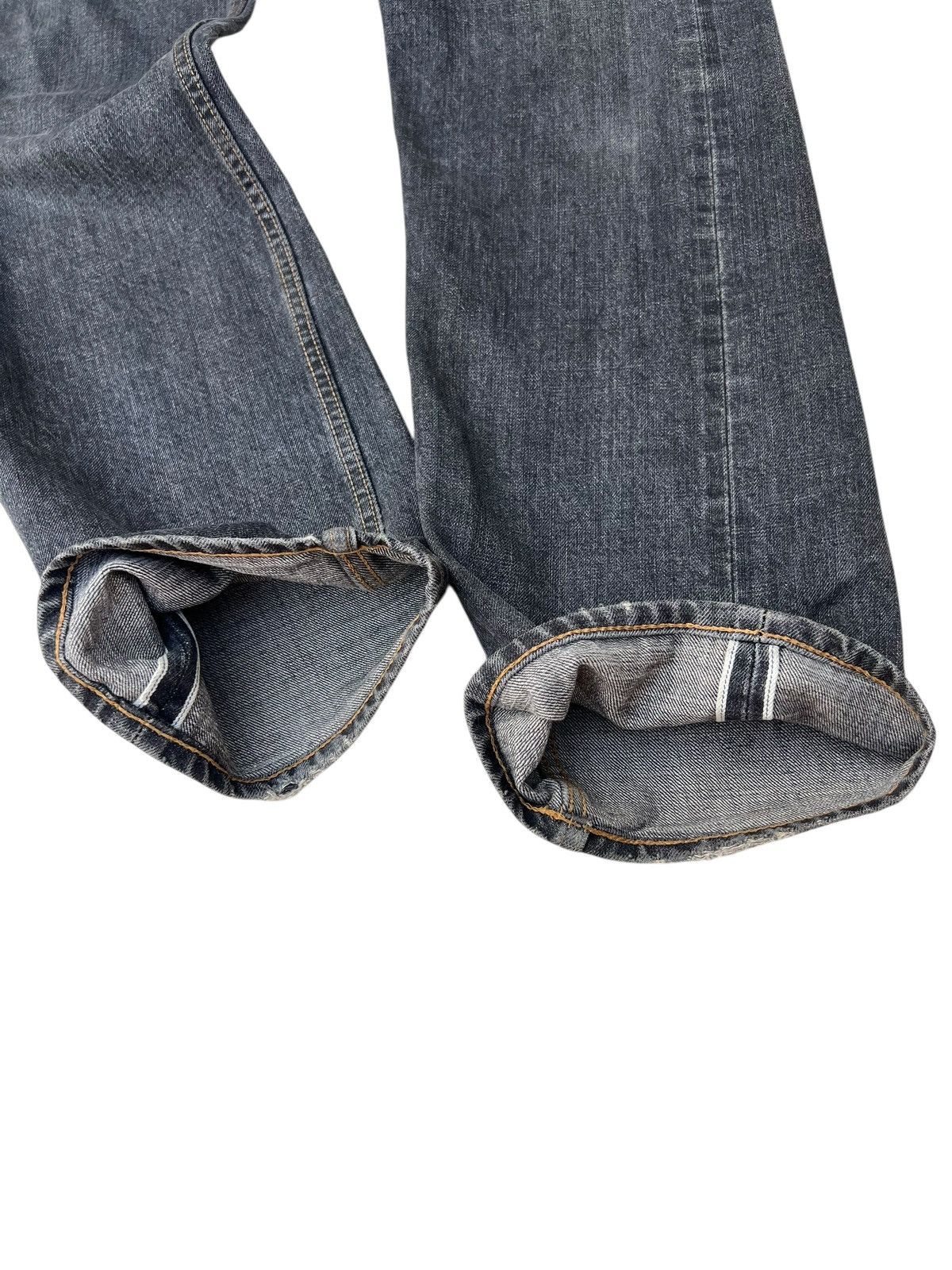 Comme des Garcons Homme 2005 CDGH AD2005 Black Denim Selvedge Jeans Size US 32 / EU 48 - 14 Thumbnail