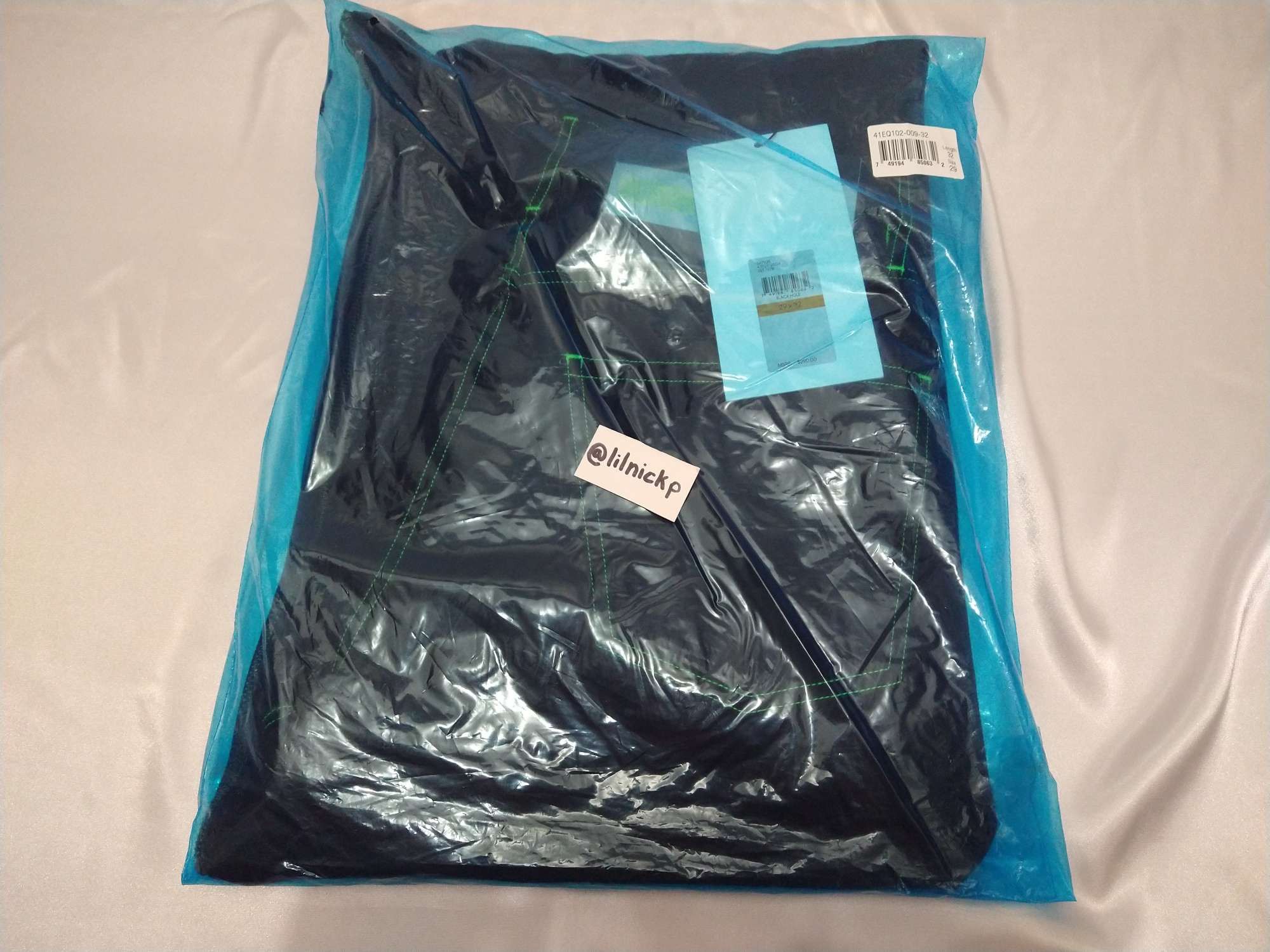 Calvin Klein 205W39NYC EST. 1978 Baggy Black Hole Jeans Size US 29 - 12 Thumbnail