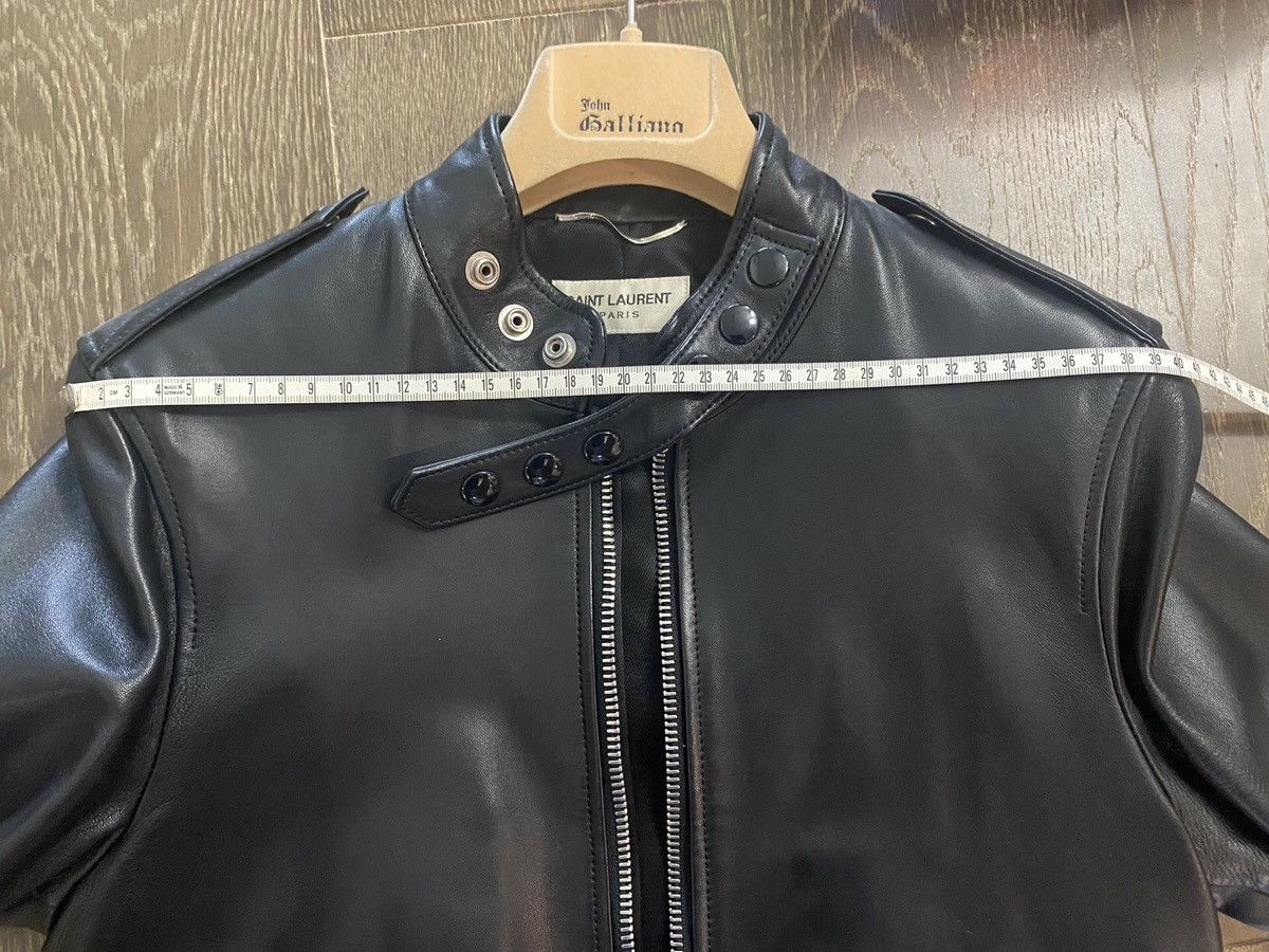 Saint Laurent Paris × Yves Saint Laurent Saint Laurent slp13ss First Year Flying Jacket Leather Size US S / EU 44-46 / 1 - 13 Thumbnail