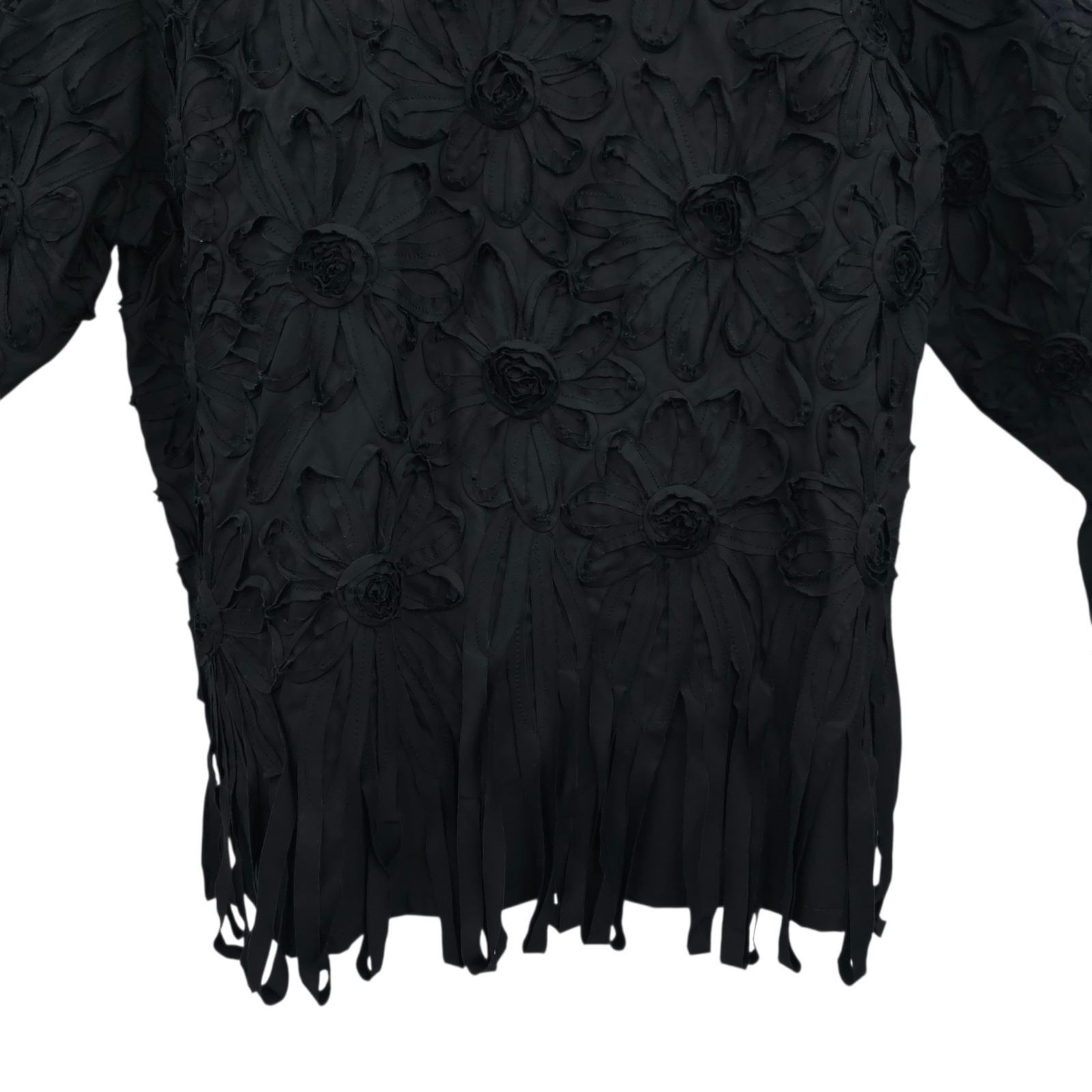 Other Pong Poco Shirt XL Fabric Ribbons Textured Flower Boho Artsy Size XL / US 12-14 / IT 48-50 - 15 Thumbnail